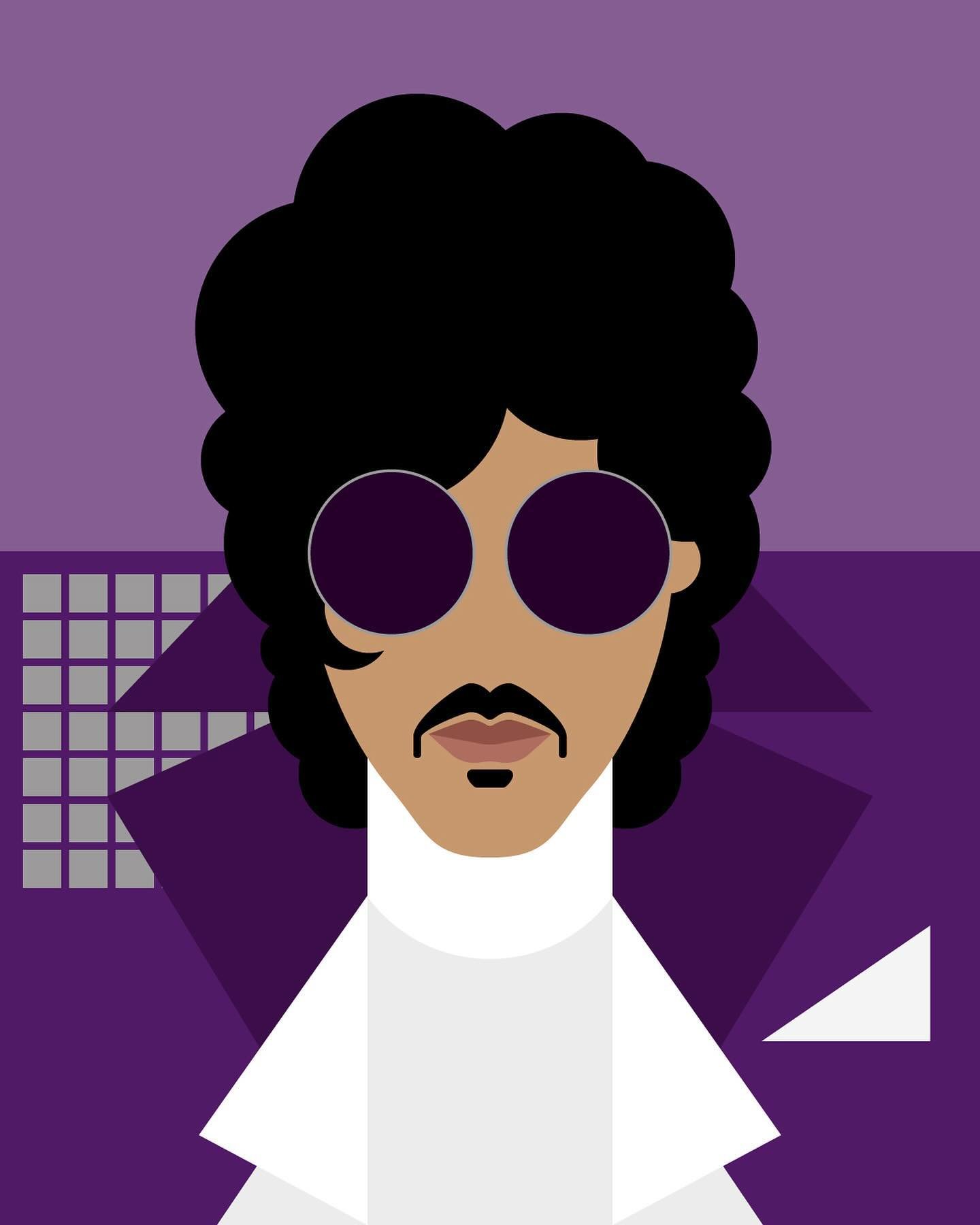 Here&rsquo;s an original piece from #themanyfacesofprince series to celebrate 1984.