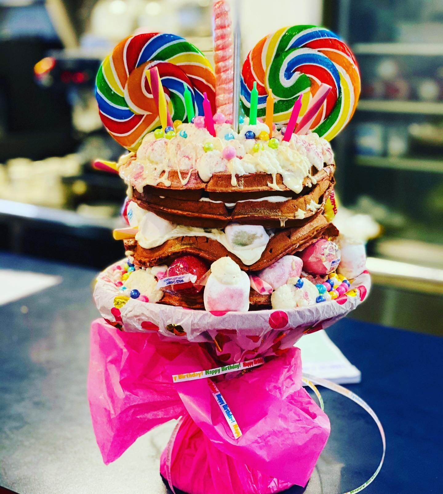 Introducing....
&ldquo;Red Velvet Waffle Bday Cake&rdquo;

Come celebrate your next bday with us and have your very own Montclair Diner &ldquo;WAFFLE BDAY CAKE&rdquo; as seen on &ldquo;The View&rdquo; for Whoopi&rsquo;s Birthday!!!

HAPPY BIRTHDAY to