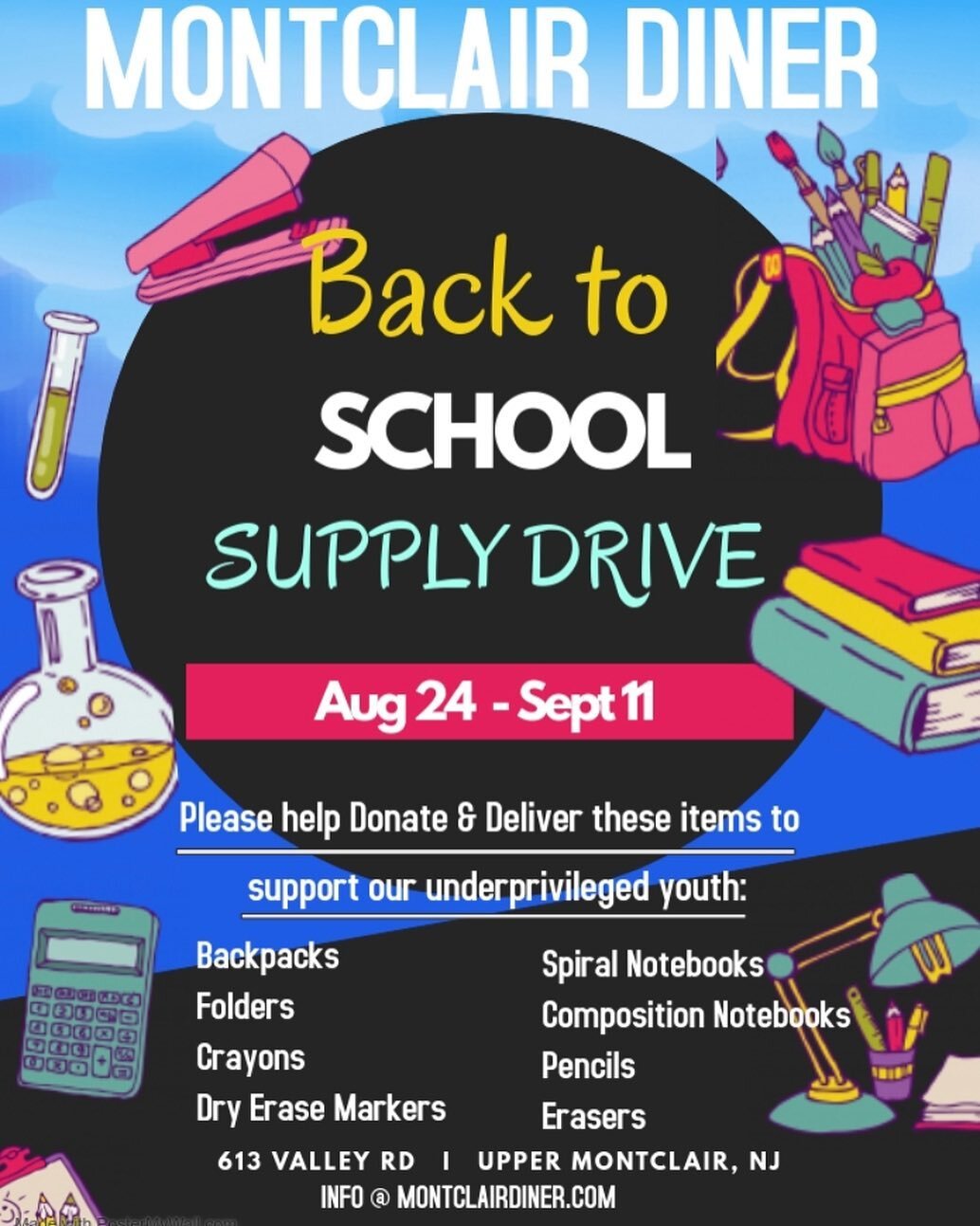 &ldquo;Life&rsquo;s most persistent and urgent question is, what are you doing to help others?&rdquo;
- Martin Luther King Jr -

Please help to support our &ldquo;2nd Annual&rdquo; back to school drive by donating school supplies that will help our c