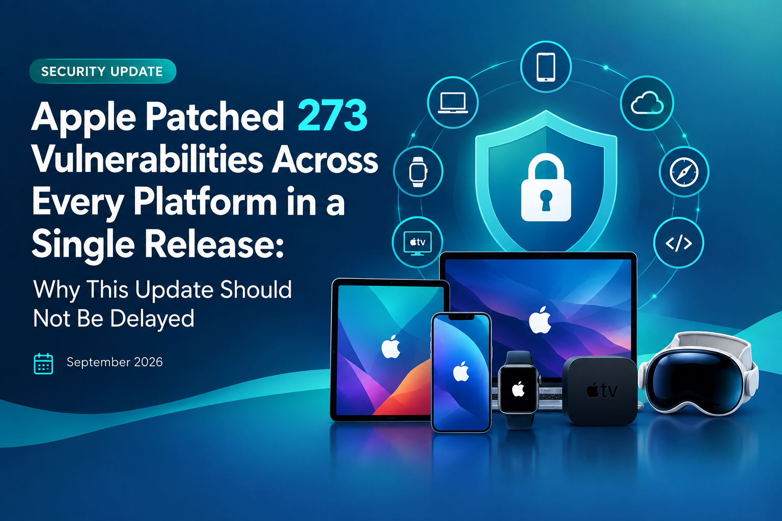 Apple Patched 273 Flaws in One Go: What SMBs and Executives Need to Know