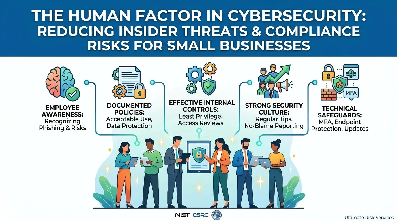 How Employee Cybersecurity Awareness Training Reduces Compliance Risks for Small Businesses