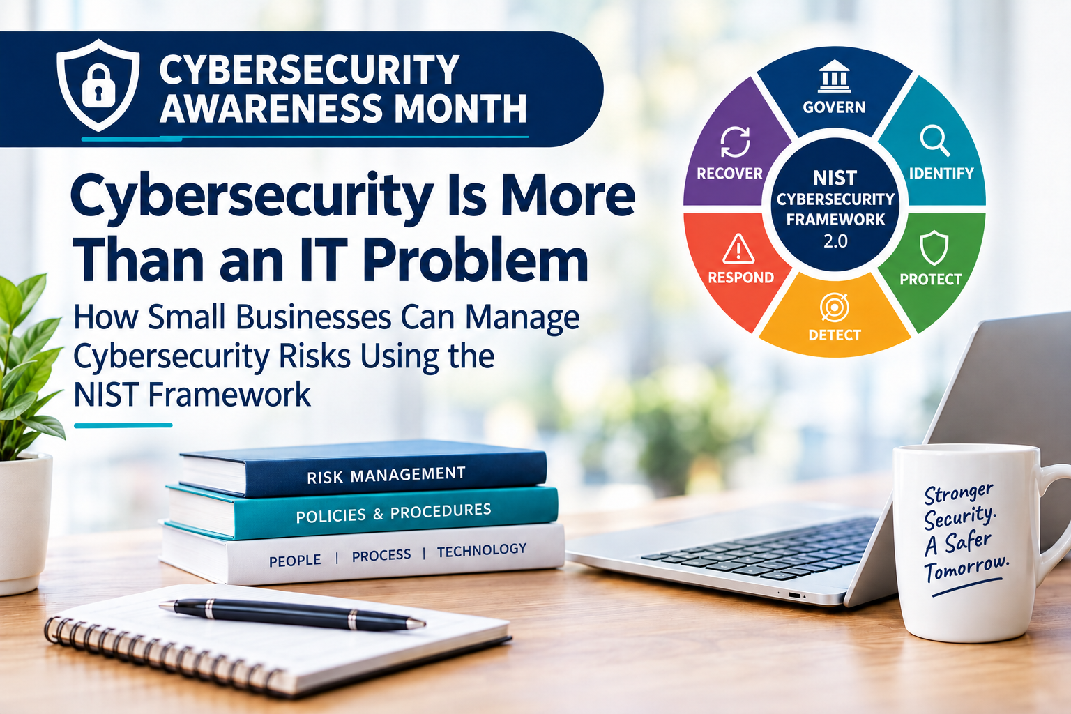 Cybersecurity Awareness Month: How Small Businesses Can Manage Cybersecurity Risks Using the NIST Framework