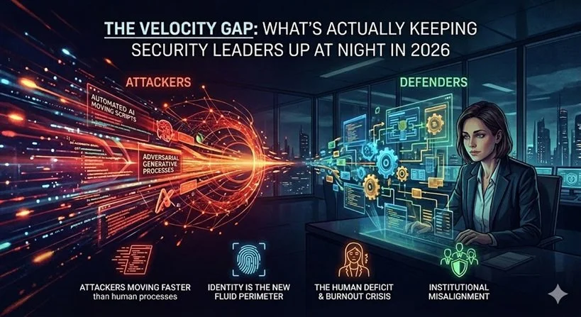  The Velocity Gap: What’s Actually Keeping Security Leaders Up at Night in 2026