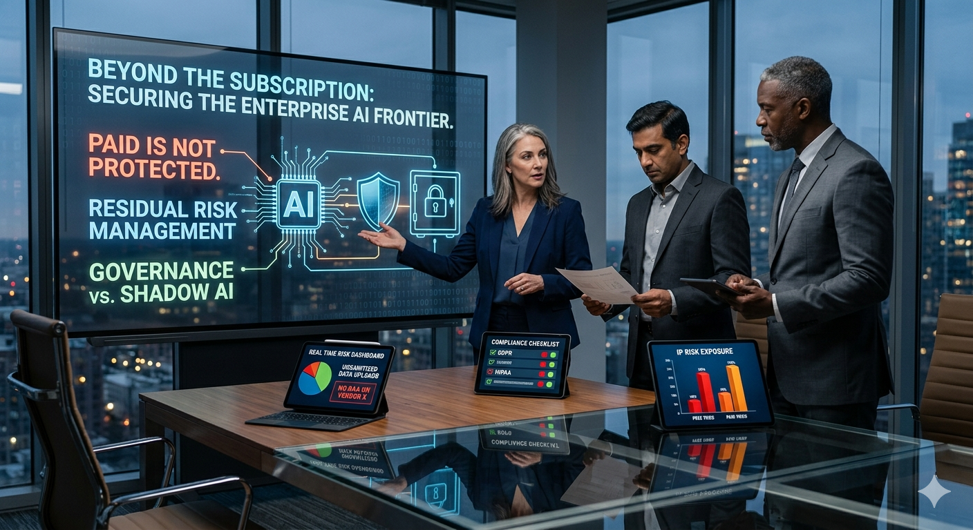 Beyond the Subscription: Why "Paid" AI is Not a Cybersecurity Strategy