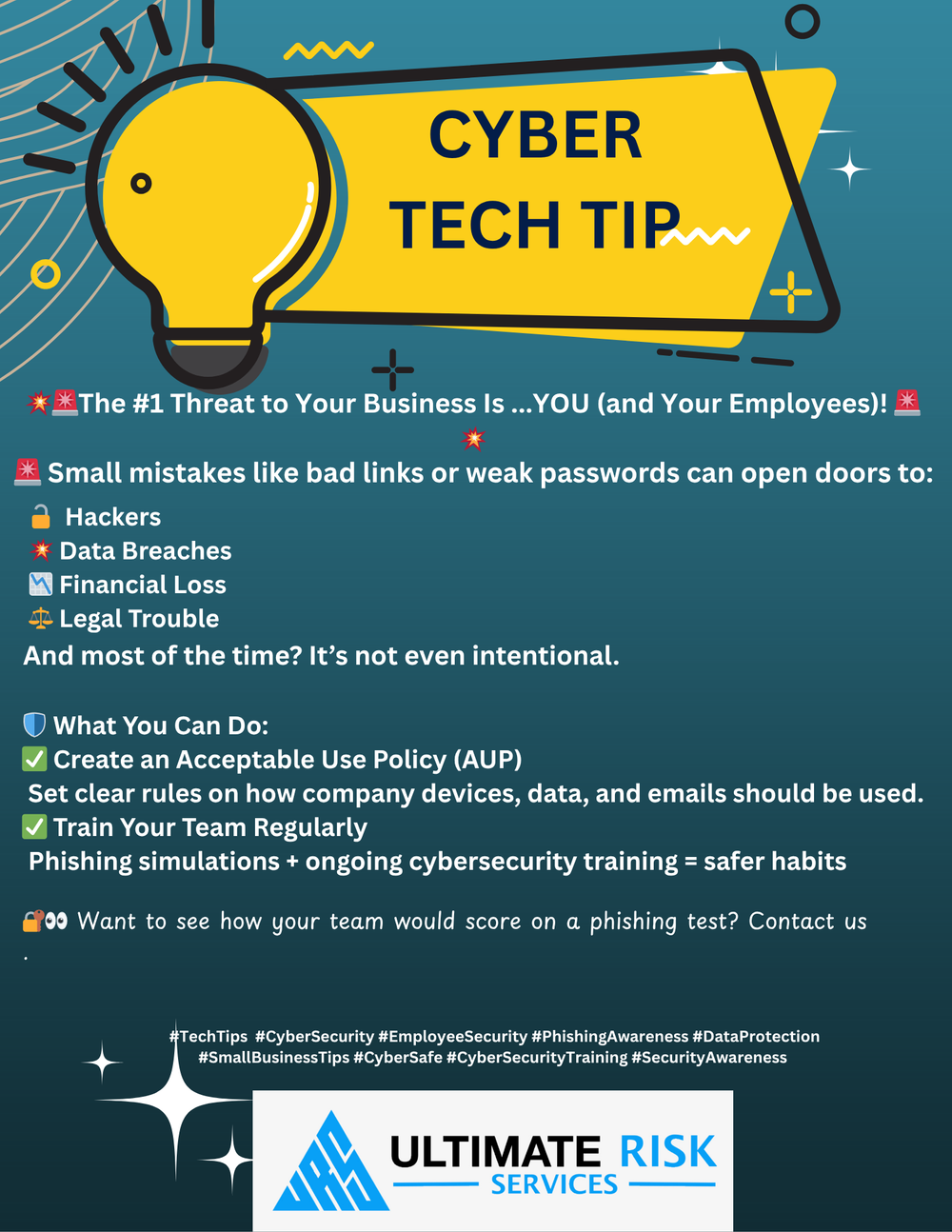 CyberTech Tip Tuesday — URS Cyber Resource Center