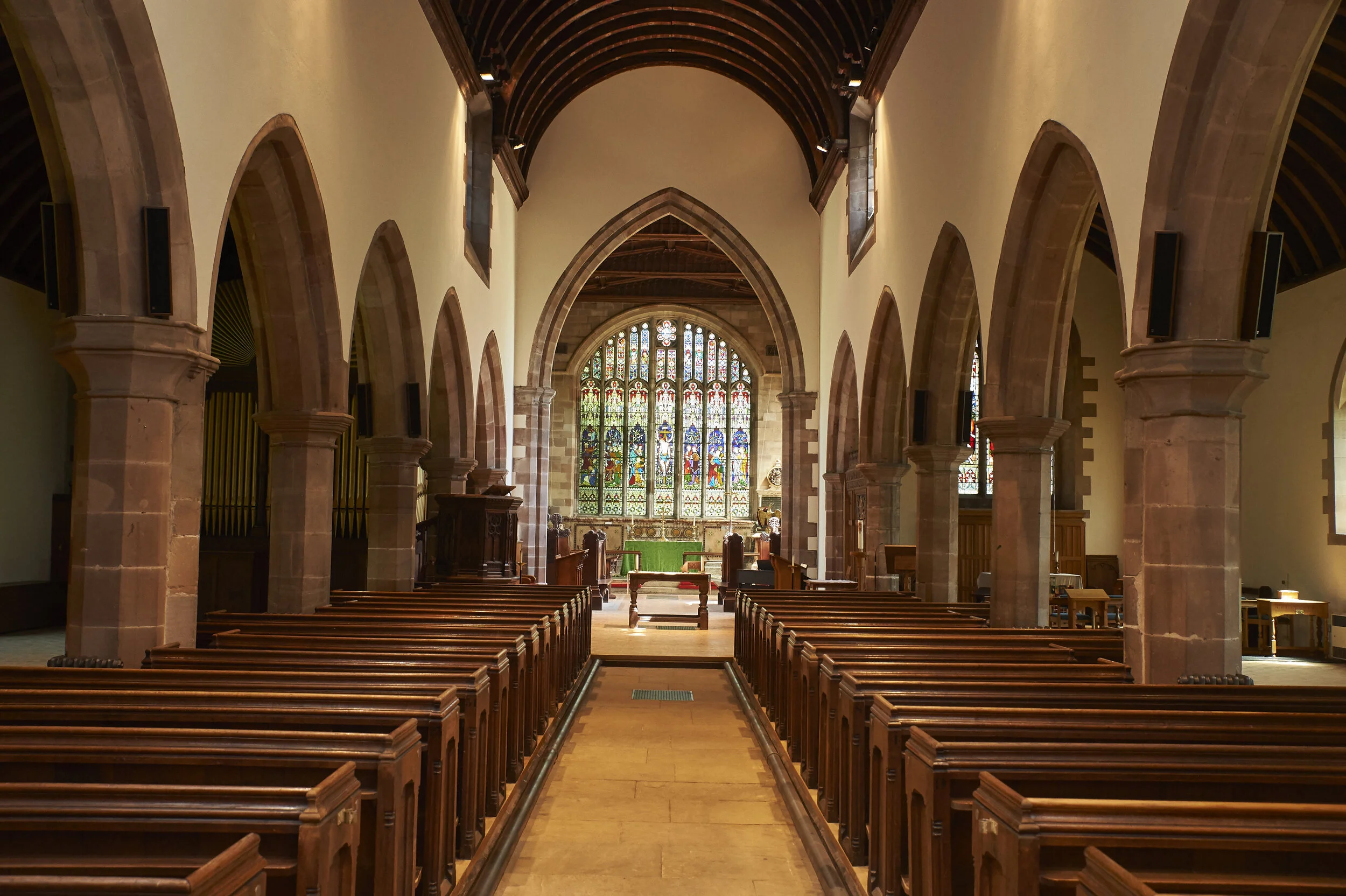 The parish churches of Saints Peter and Paul, Coleshill, and Saint