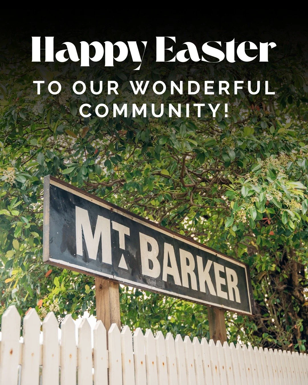 Wishing a very Happy Easter to our wonderful Mount Barker community! 🐣🍫

Whether you&rsquo;re picking up hot cross buns from one of our many local bakeries, finding the perfect Easter gift while shopping, or enjoying a long weekend brunch on Gawler