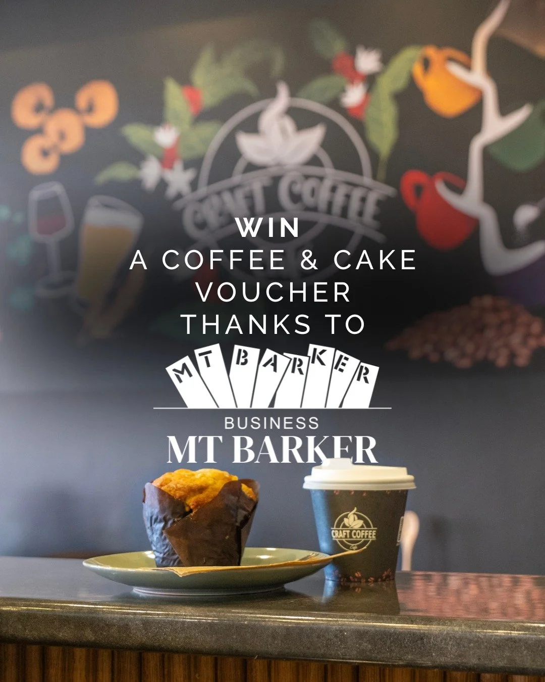 To celebrate their opening, we've teamed up with Craft Coffee Cafe - Mount Barker to giveaway 10 x Coffee &amp; Cake* vouchers! 🧁☕️

To be in the running, simply tag a friend, and be sure to follow us and @craftcoffeecafe - Mount Barker 🙌 We'll dra