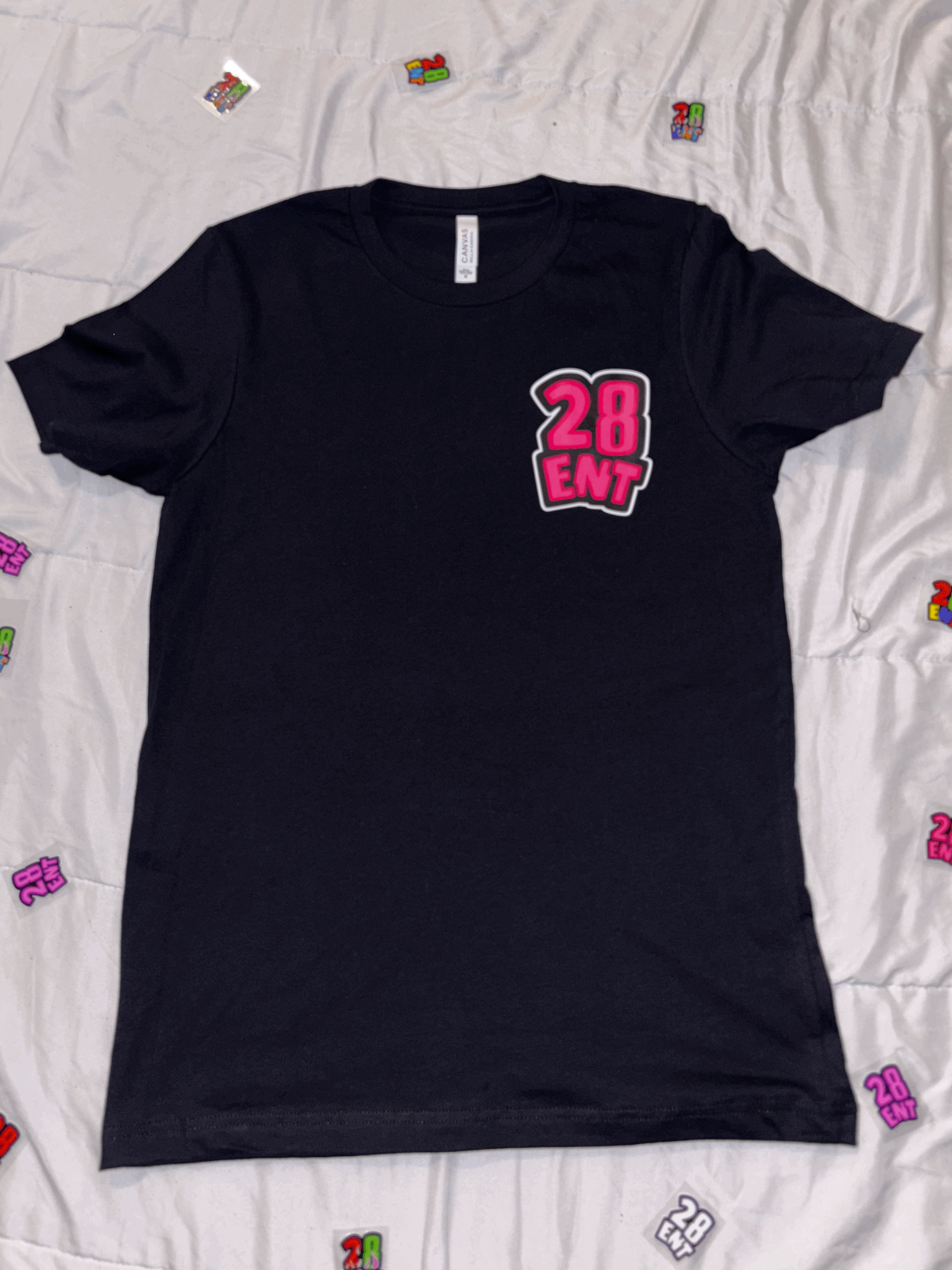 28ENT Signature T-Shirt (PINK SMALL)