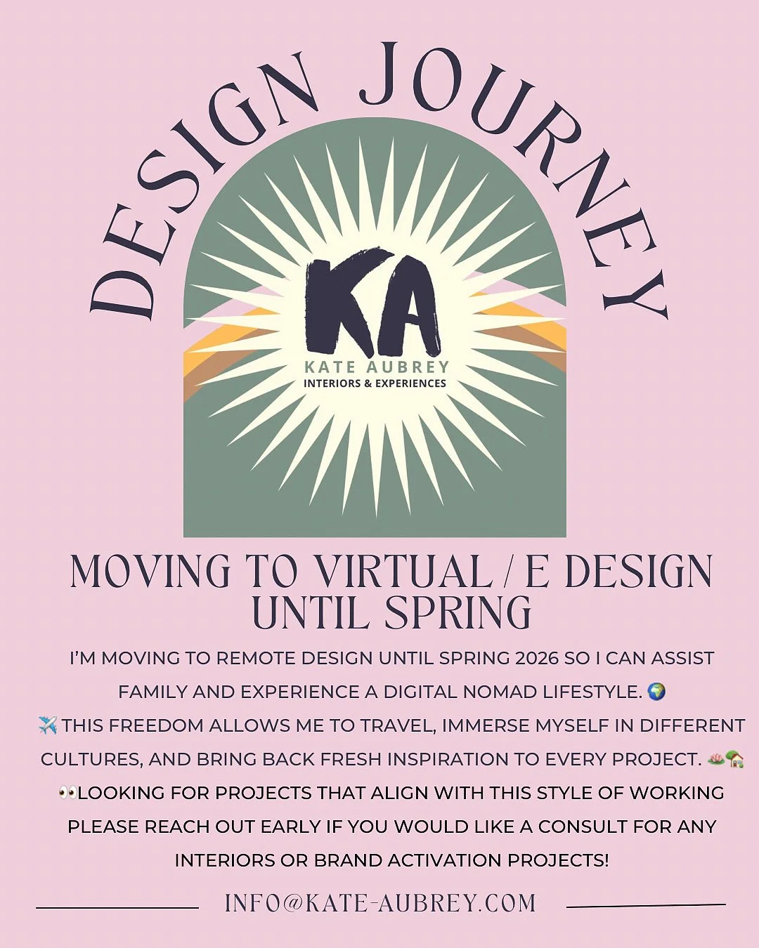 Moving to Virtual / E Design