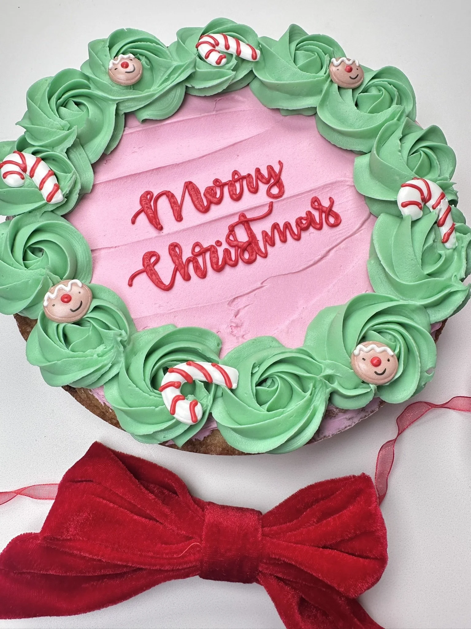 9" Chocolate chip cookie cake