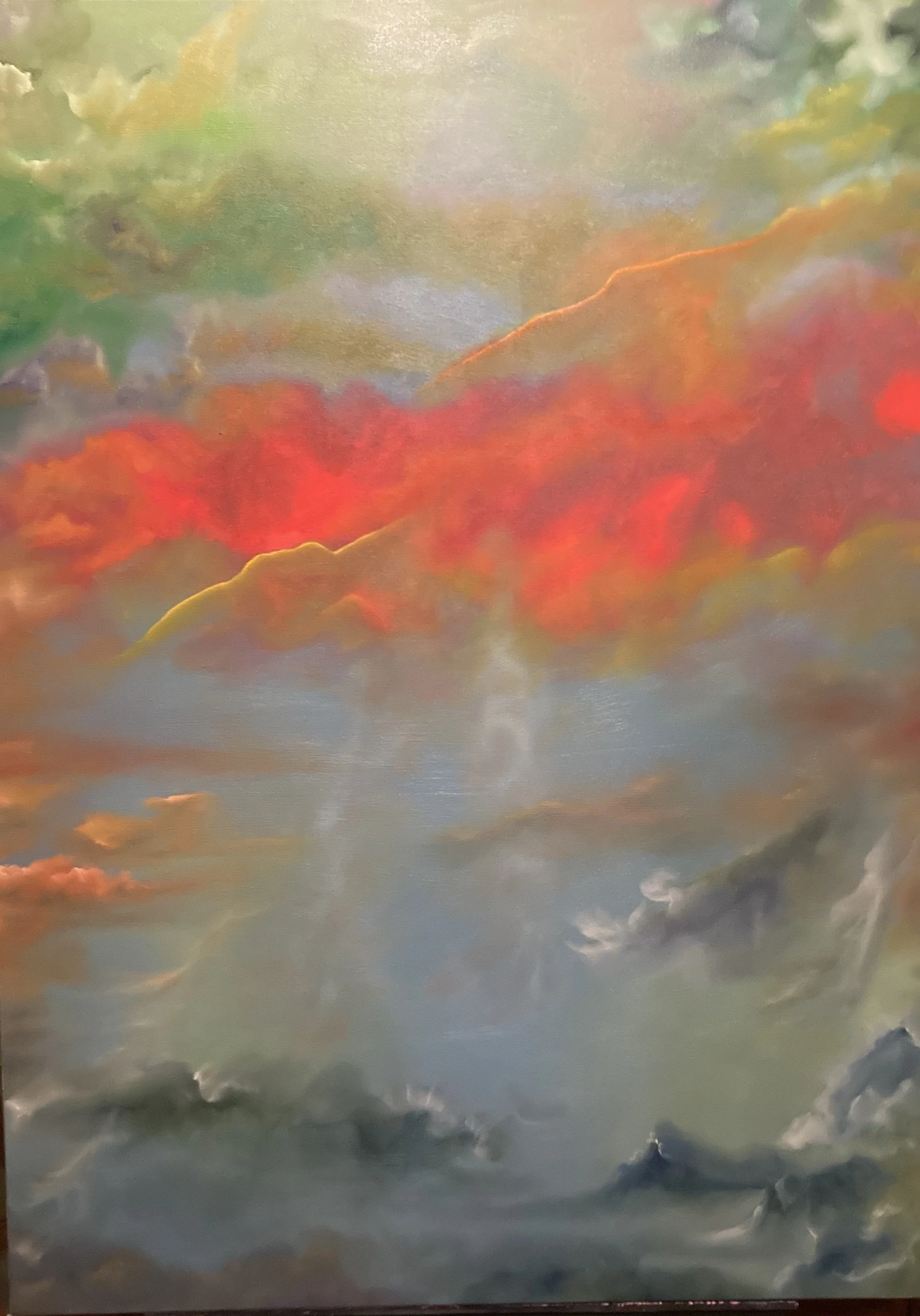 Angel Energy, Oil on canvas