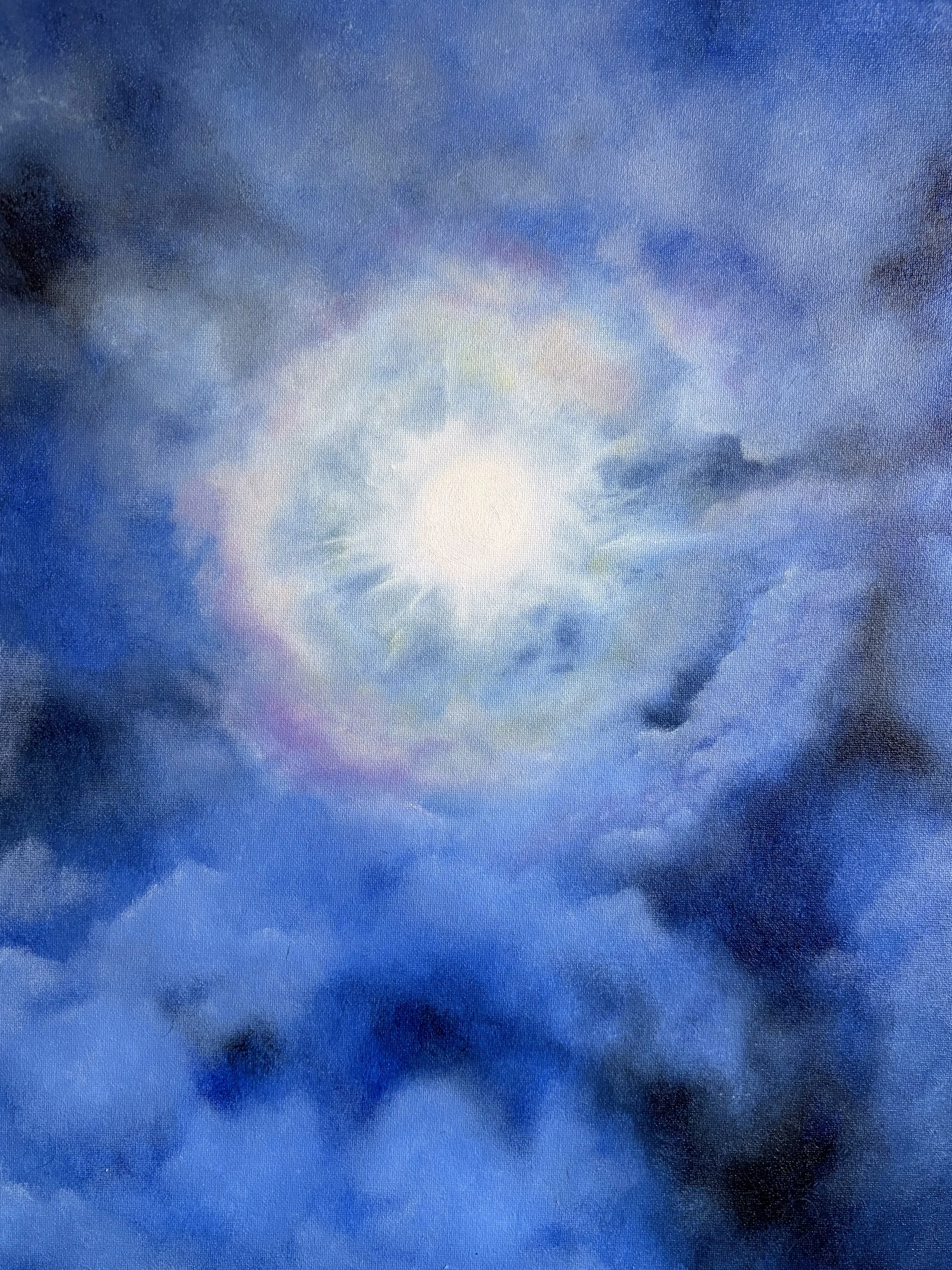 Moon Light, Oil on canvas