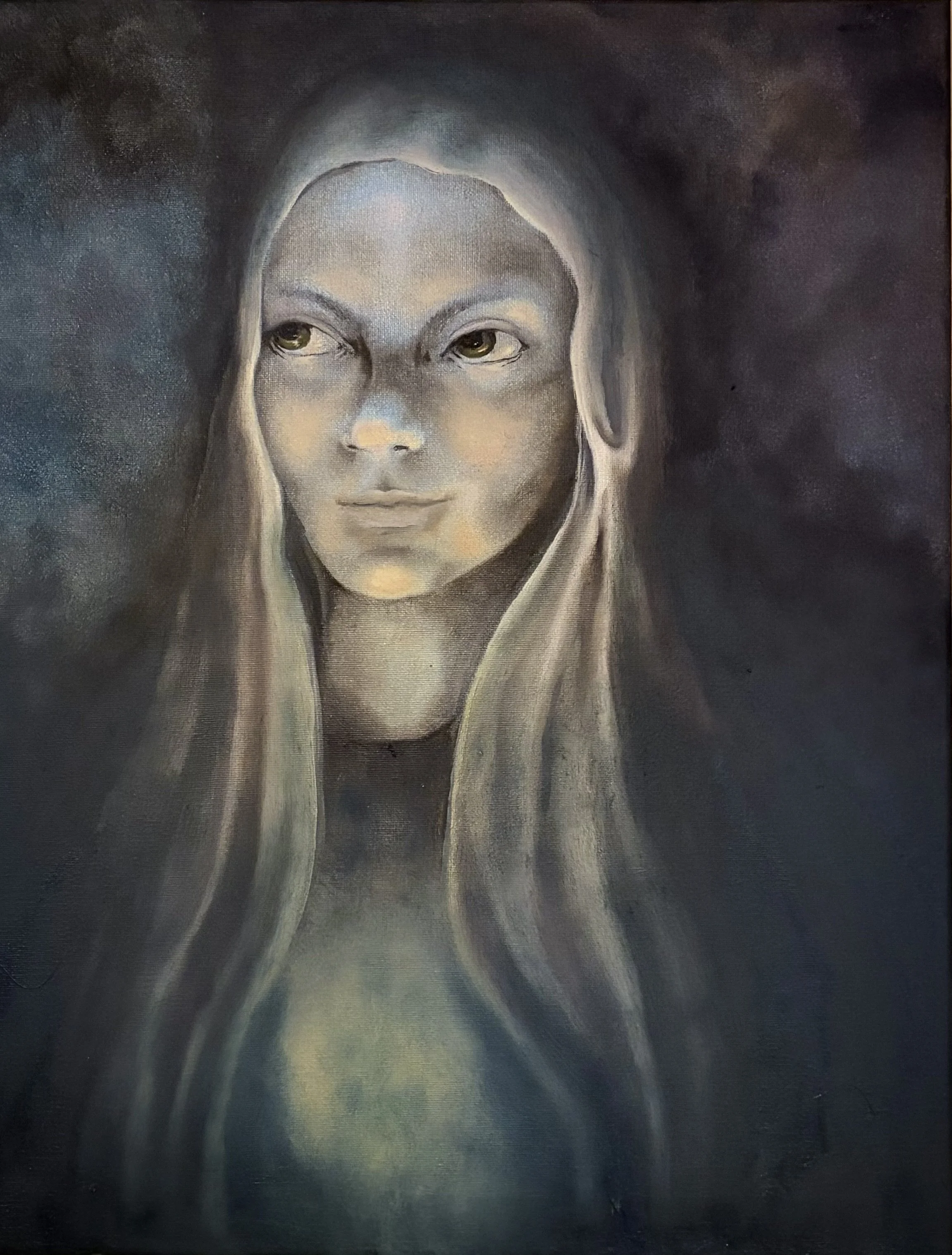 St. Elizabeth, Oil on canvas