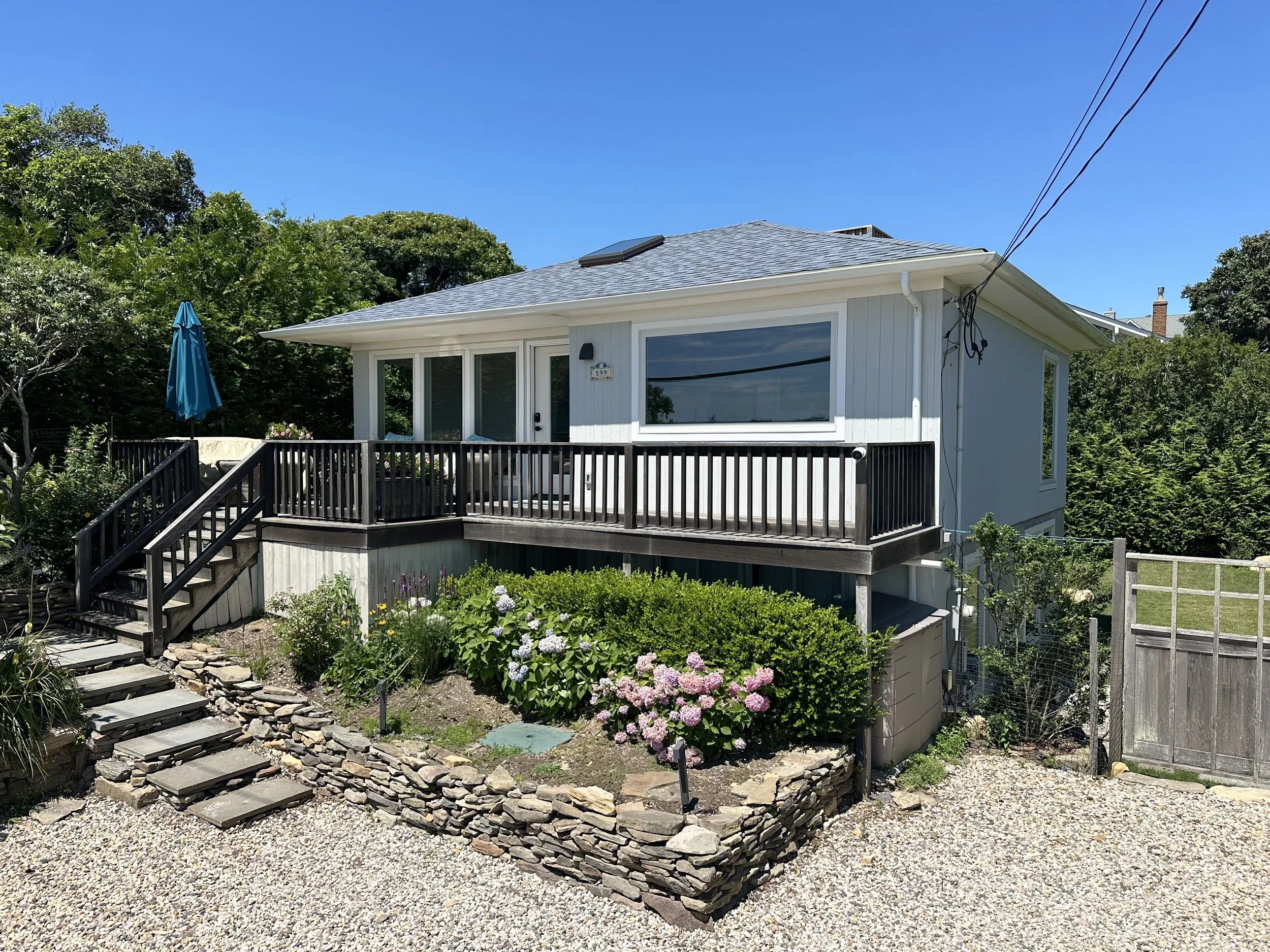 A beachside house located in hither hills Montauk, NY