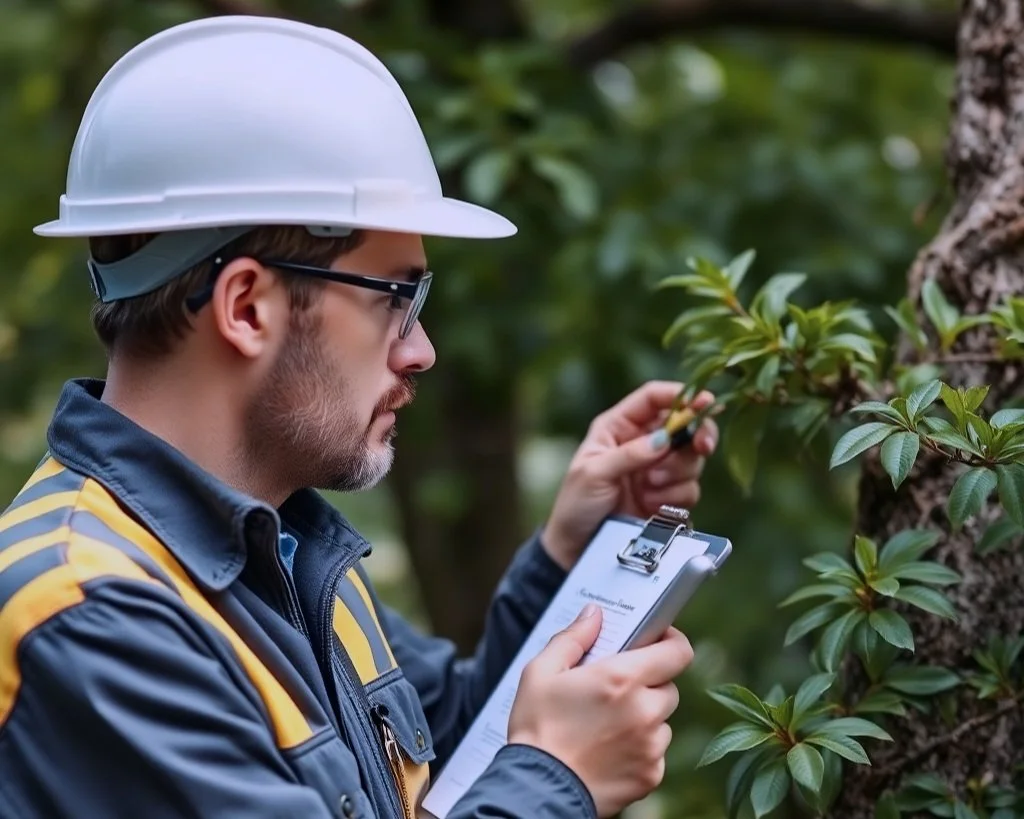 Rosie annual tree health inspection