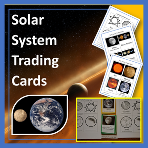 Solar System Trading Cards Special Education Depot