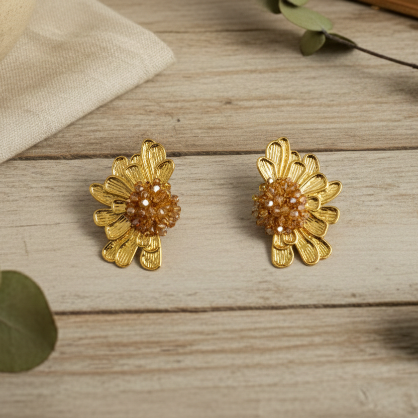 Floral Radiance Earrings