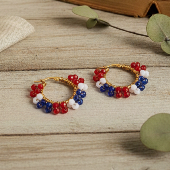 Red, white and Blues -Medium