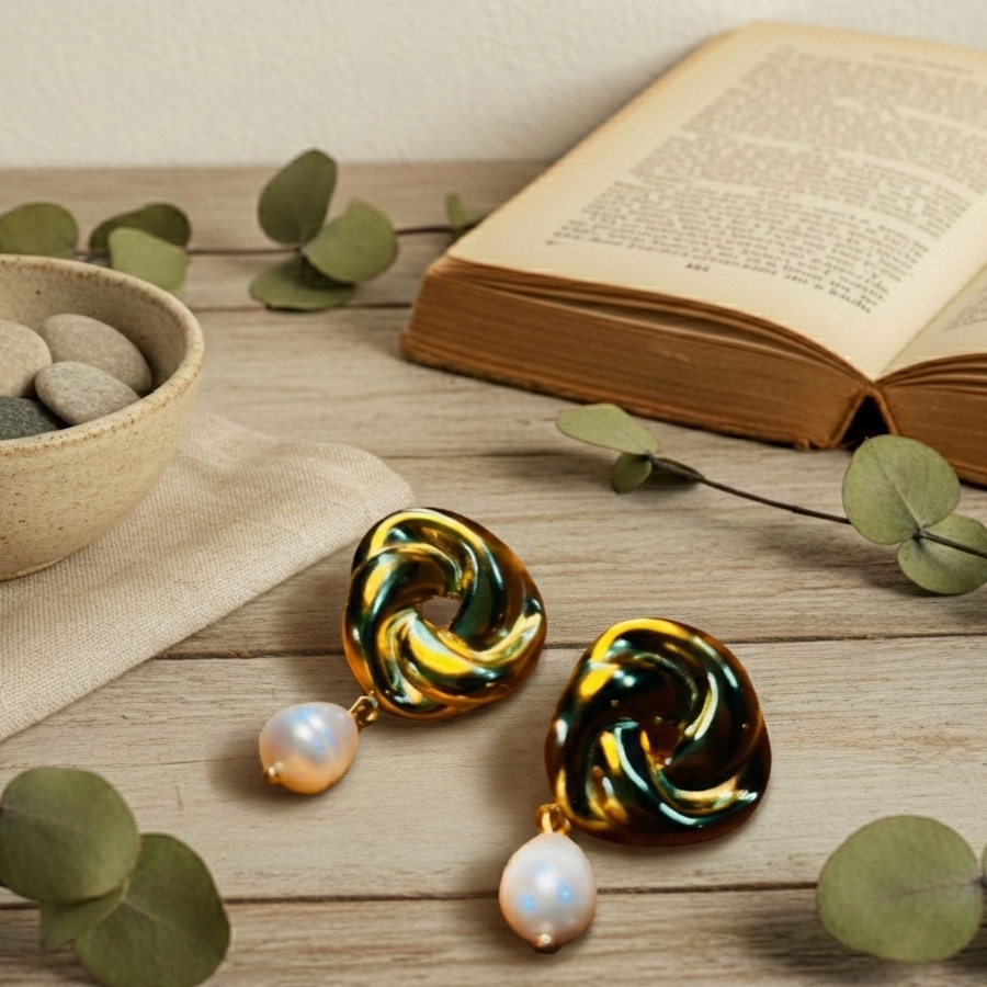 Luminous Pearl Earrings