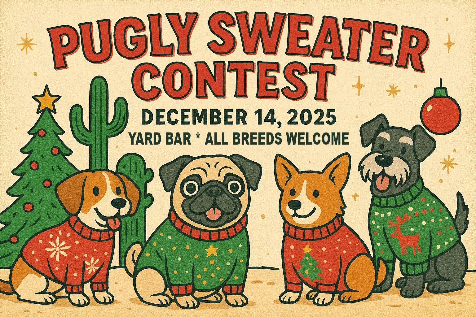 Pugly Sweater Contest