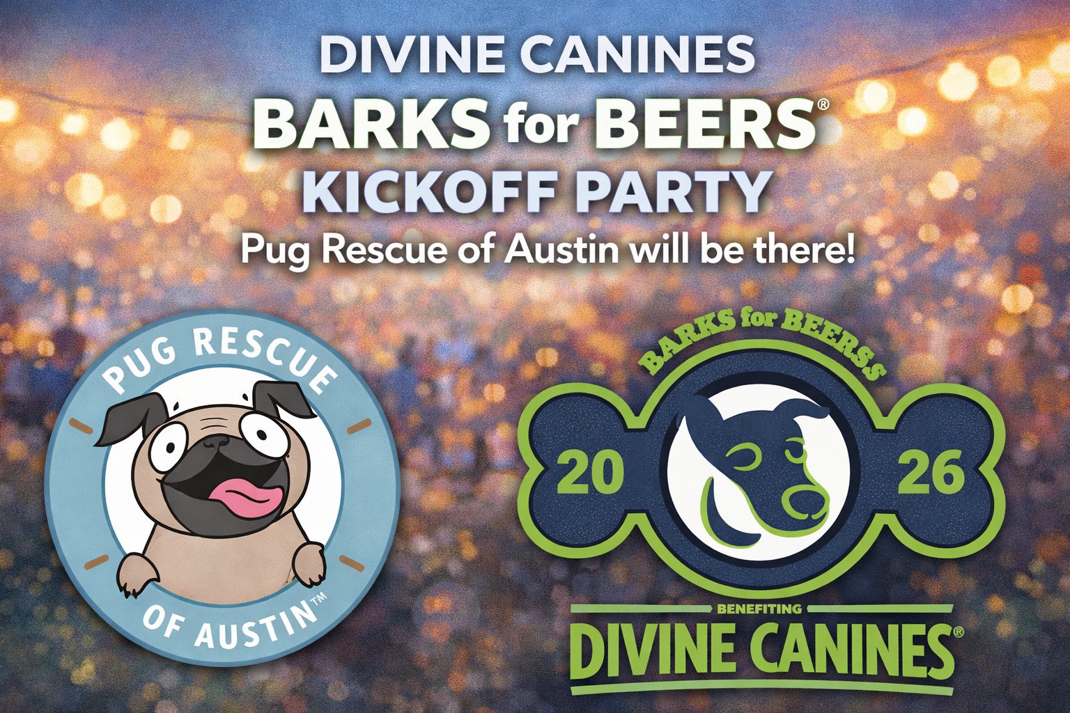 Divine Canines Barks for Beers Kickoff Party