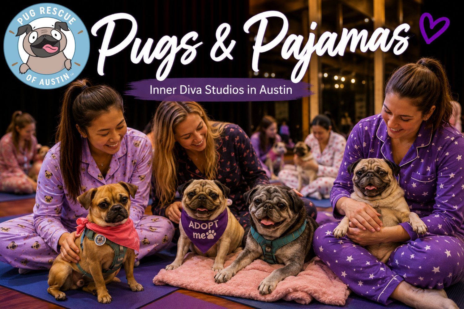 Pugs &amp; Pajamas (Summer Edition)