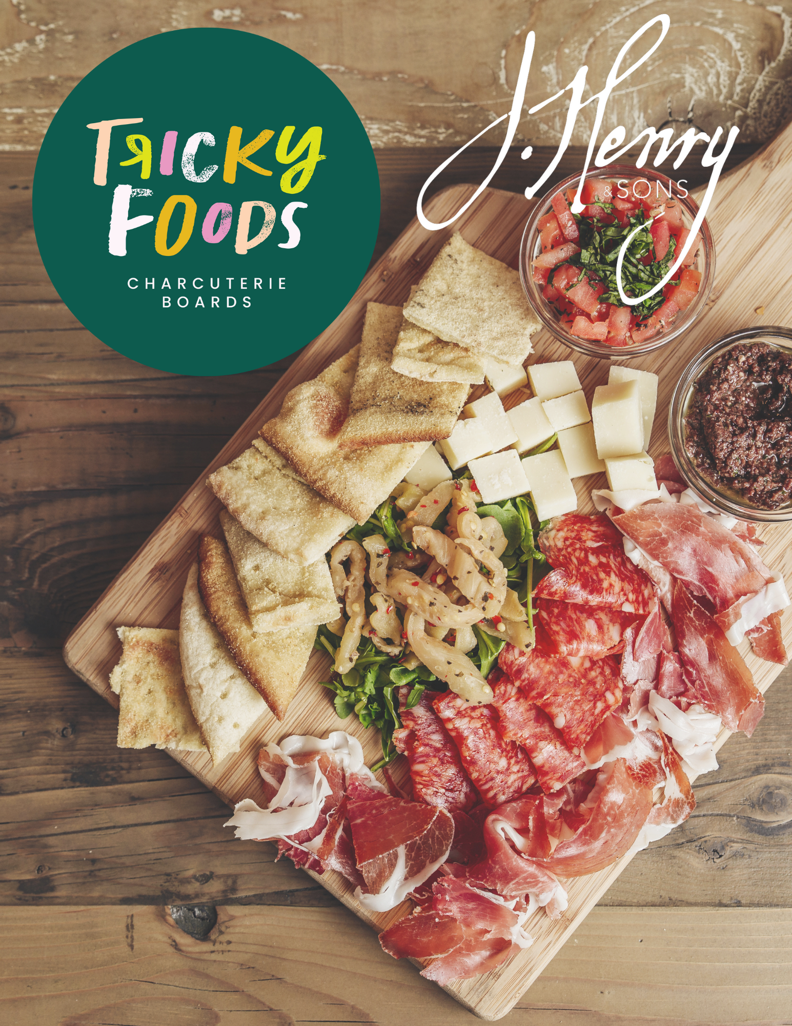 Tricky Foods & J. Henry Charcuterie Build Class