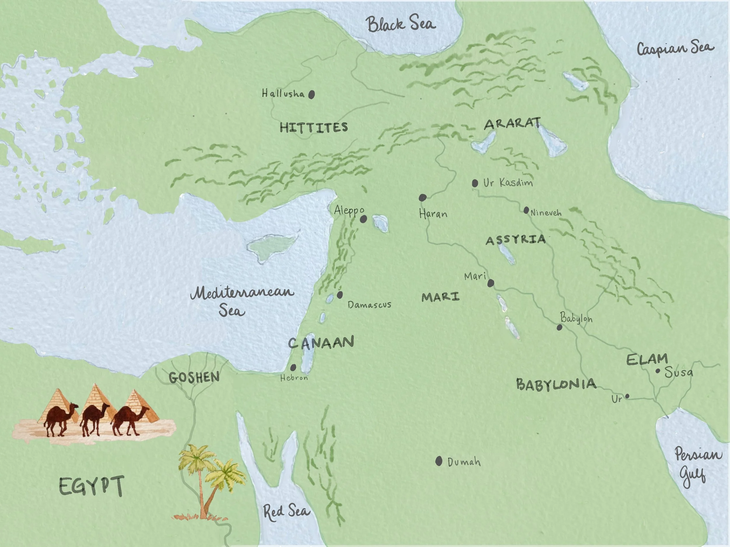 The Roadmap to Glory: Exodus Map