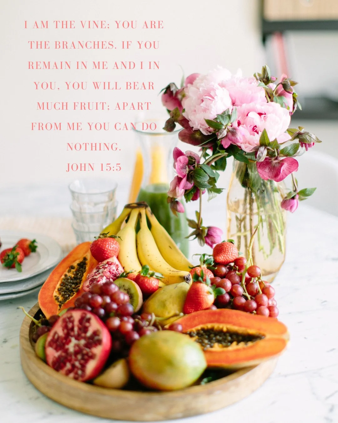 Staying connected to Jesus isn't just a part of our spiritual life, it's the source of it. This week, let&rsquo;s lean into His presence daily, trusting that fruitfulness flows from faithfulness. 🍇✨
