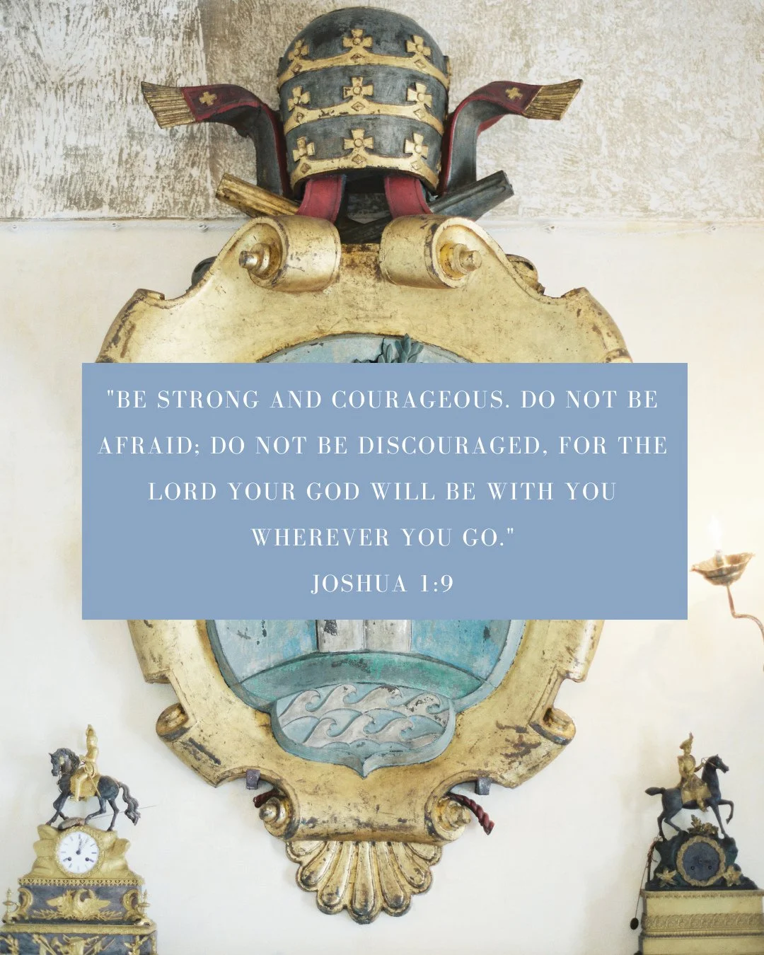 In Exodus 4, Moses questions his ability and calls himself unqualified. But God doesn&rsquo;t ask for confidence, He asks for trust. Joshua 1:9 is a reminder that strength and courage come from knowing God is with us. ⁠
-⁠
When we feel uncertain, the