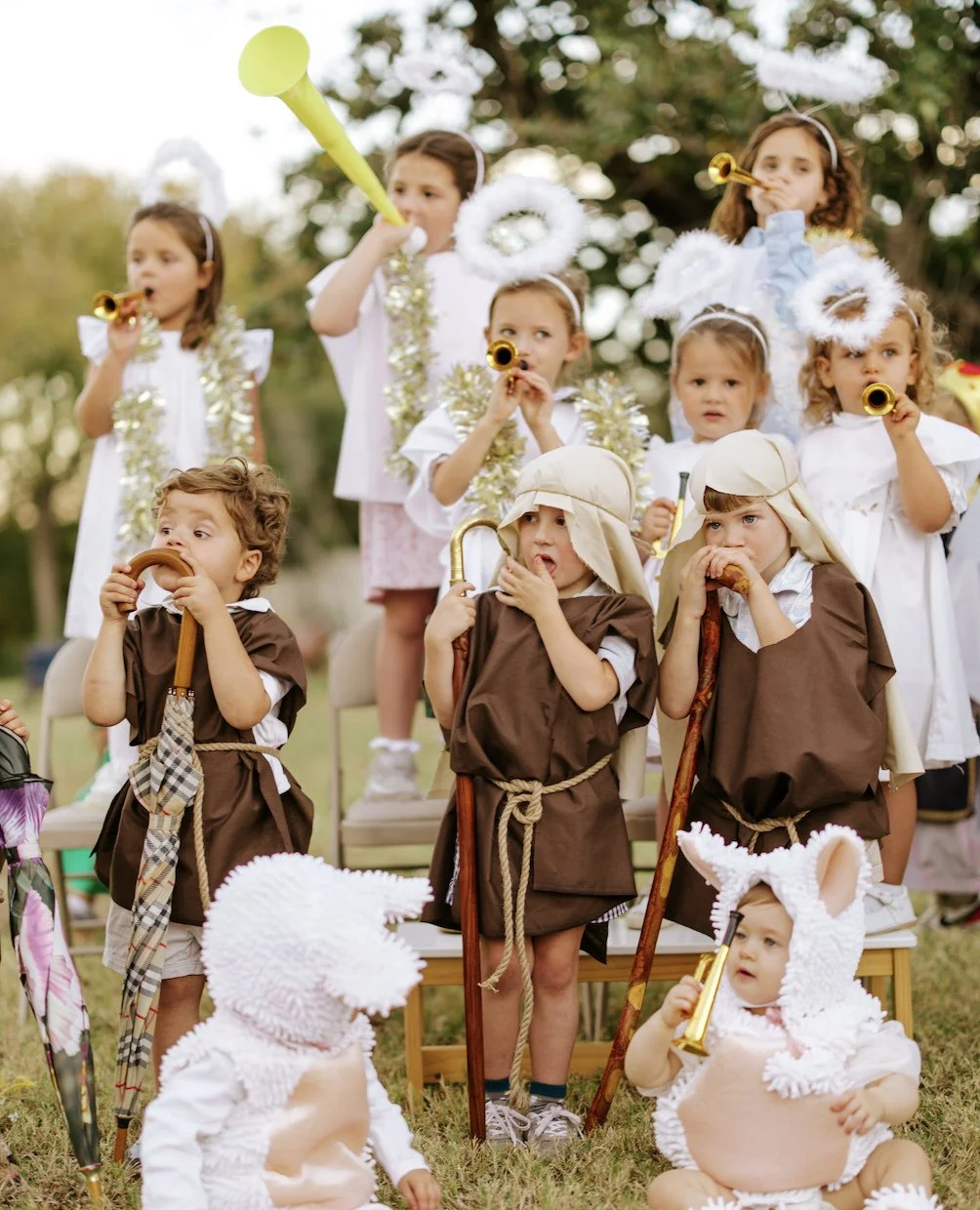 Our Nativity Pageant starts next week! We will be sharing the cute @HOME kids each day for five days to tell the story of Jesus' birth. See you on Monday!