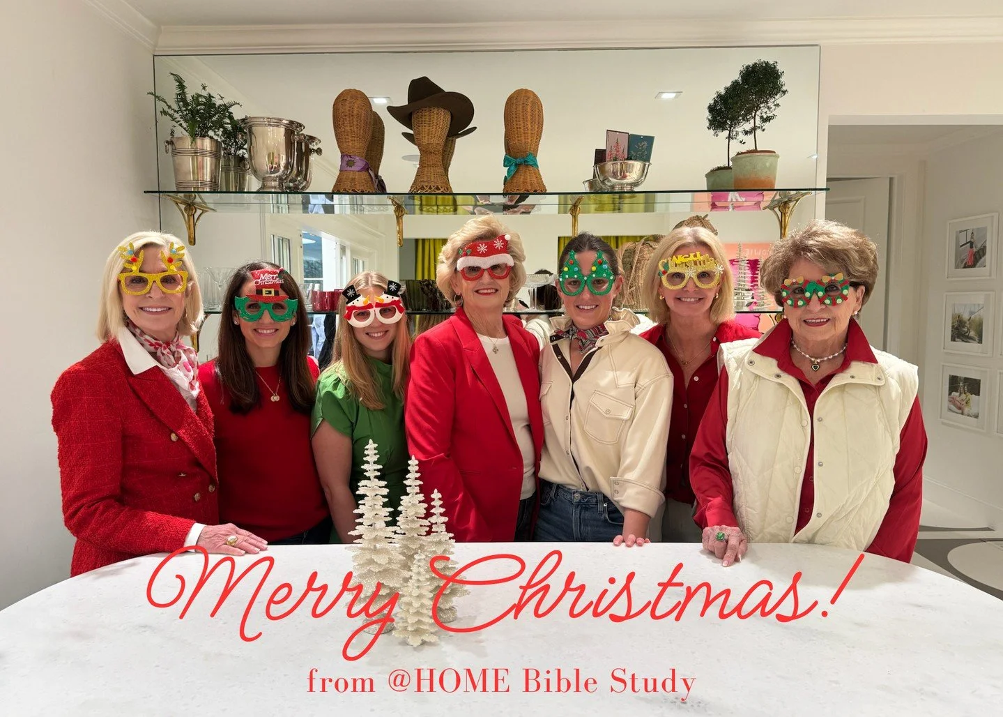 Merry Christmas from @HOME Bible Study!! We had so much FUN during our Christmas @HOME series. See you in January!!