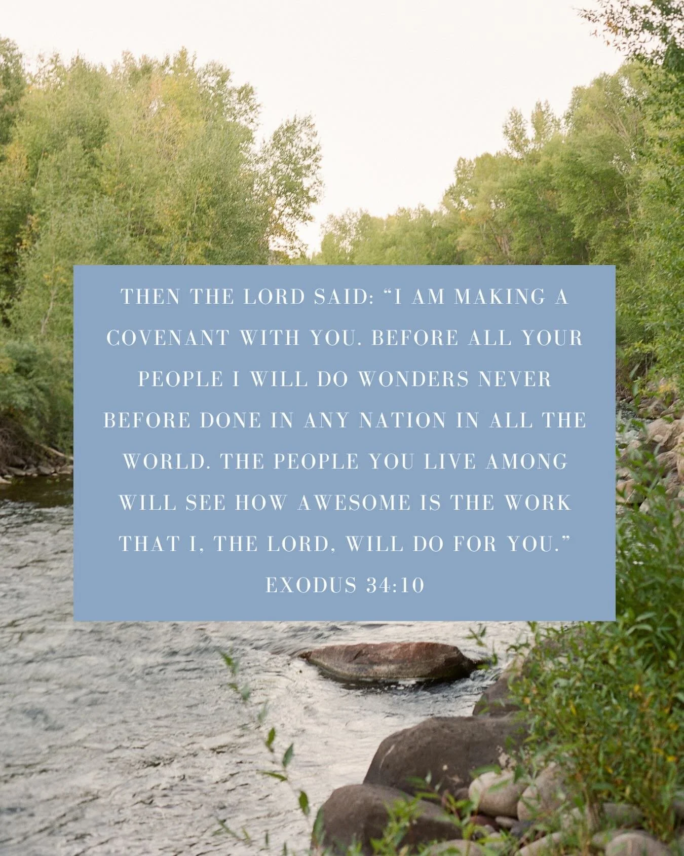 God performed so many wonders for His chosen people on their journey out of Egypt. How intentional are you about ensuring that &ldquo;the people who live among you&rdquo; hear about the &ldquo;awesome work&rdquo; that the Lord has done?
