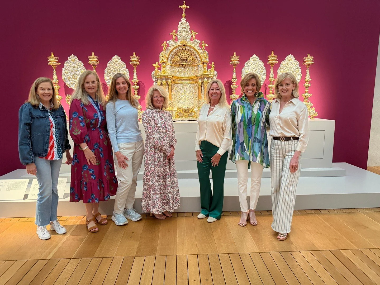 Who else has loved seeing the Holy Sepulcher exhibit at the Kimbell?! ⁠
-⁠
From one of our groups: "We saw images on some of these artifacts that tied to the tabernacle, like almond blossoms!" There are so many ties from this exhibit to our
