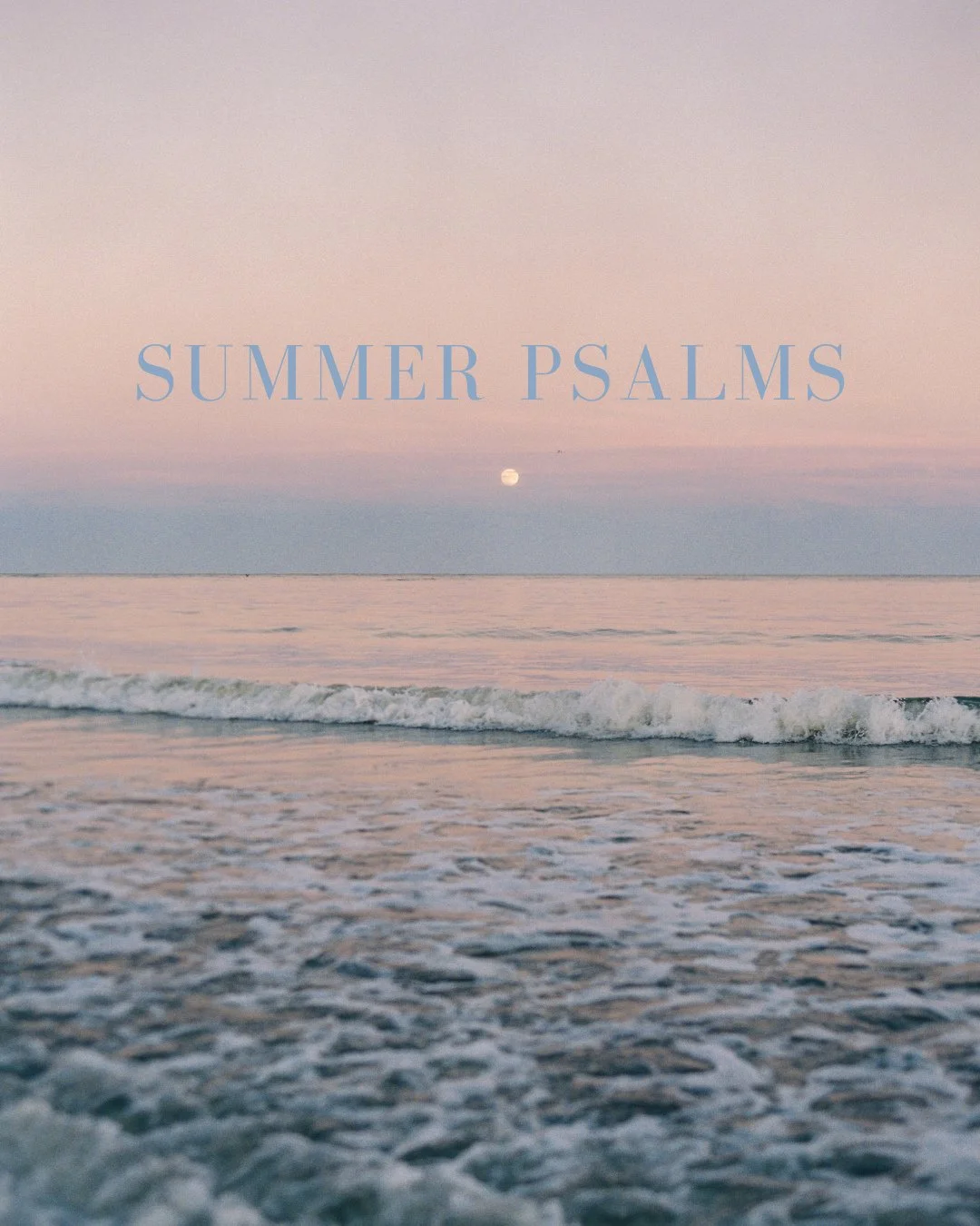 Summer can feel full&hellip; but we don't want you to feel empty. This season, we&rsquo;re slowing down and coming back to what matters most. Welcome to Summer Psalms ☀️⁠
-⁠
Each week, we&rsquo;ll spend time in a Psalm, simple, honest reminders of wh