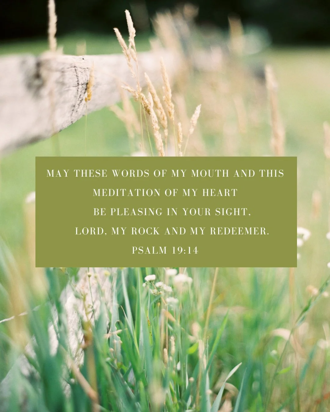 What we say matters. What we think matters. This week, let&rsquo;s invite God into both.