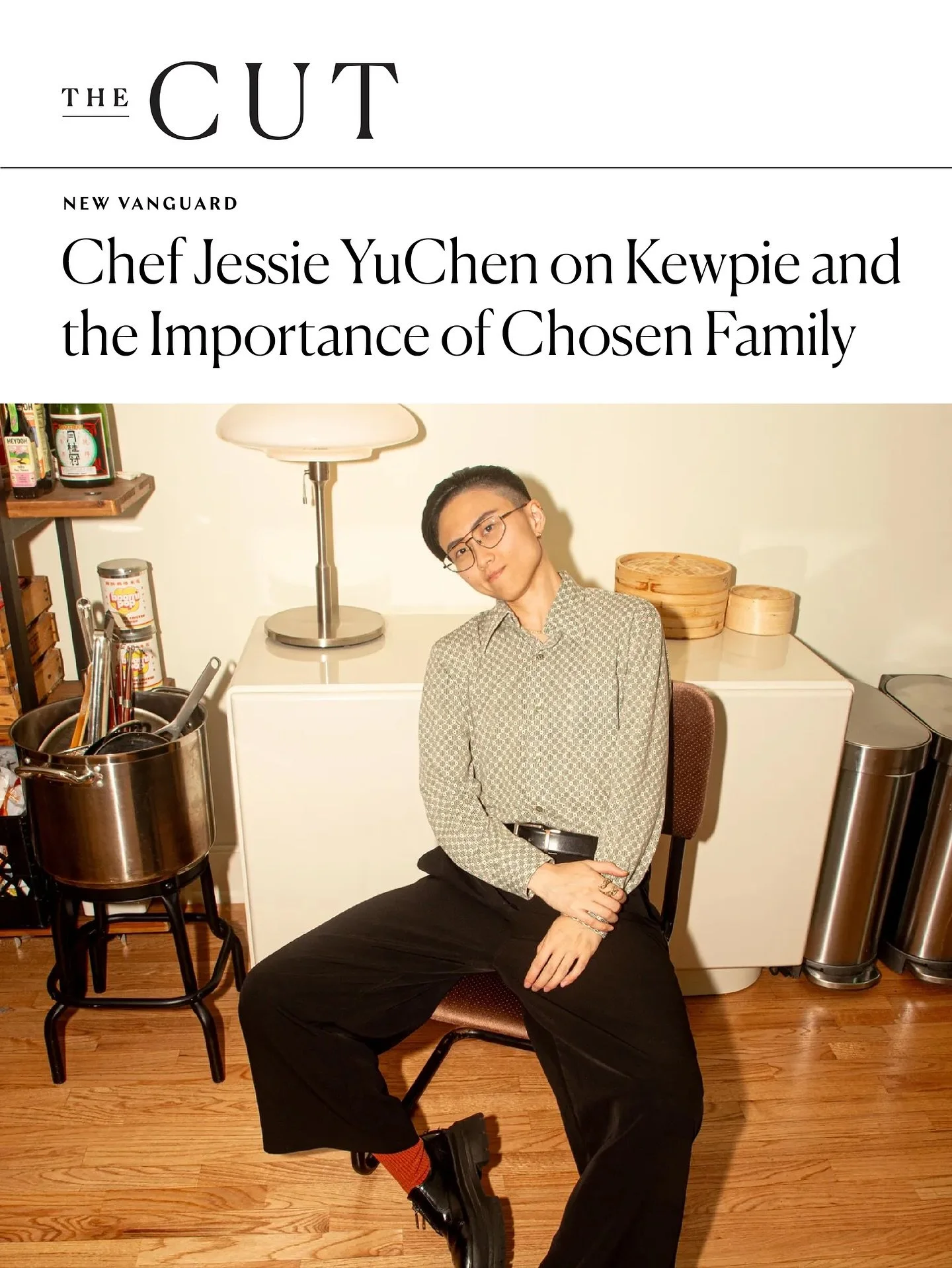 Honored to be recognized as @thecut @nymag &lsquo;s &lsquo;New Vanguard.&rsquo;

Thank you to @caroltlee for the thoughtful conversation and for holding space for all the vulnerability.

Link in bio for the full article.

📸 last slide: @graceannlead