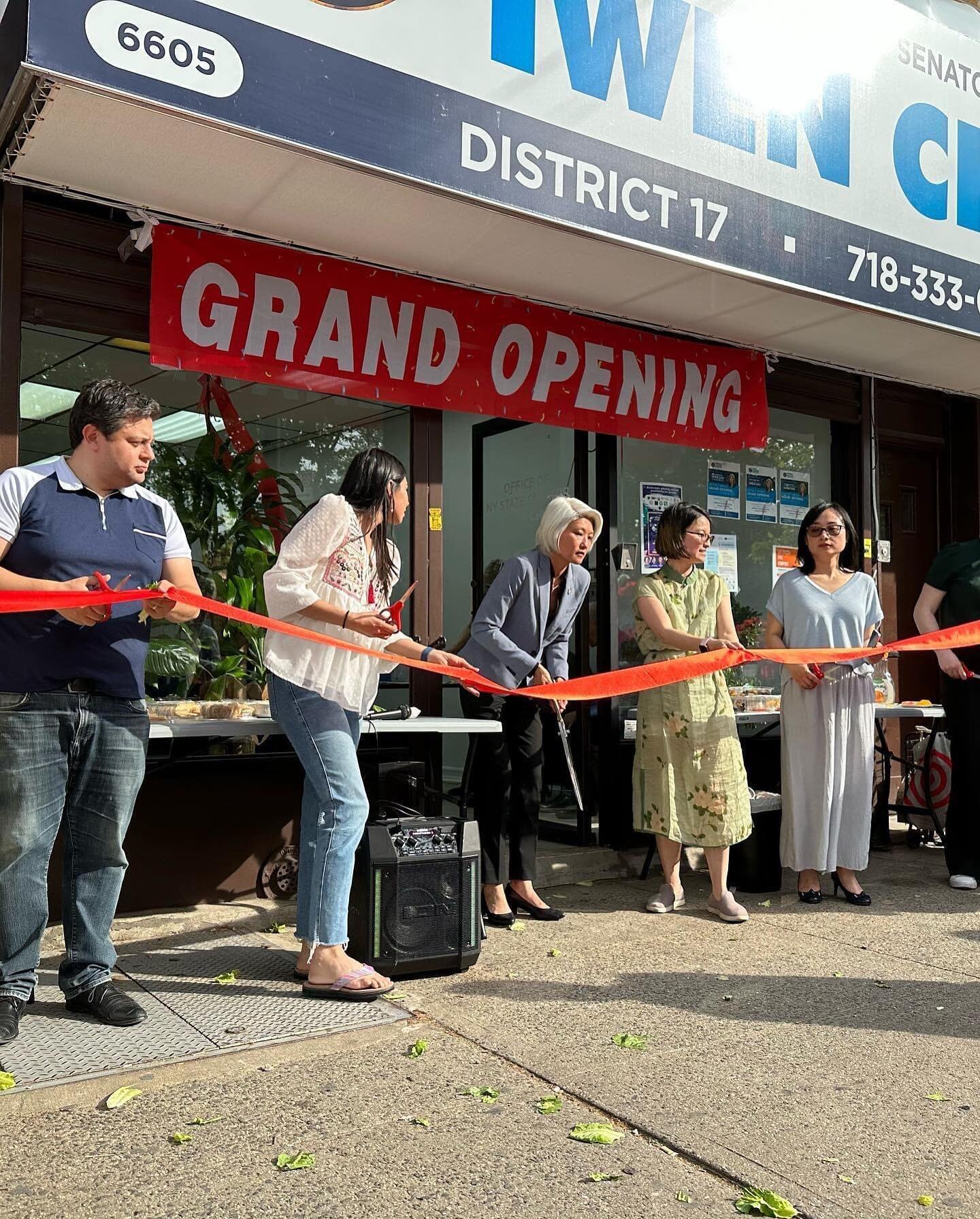 Congratulations to @seniwenchu and her staff on the grand opening of their office! Thank you for presenting BRCDC with the Ramadan resolution. We are proud to accept it and look forward to working together for a better Brooklyn!