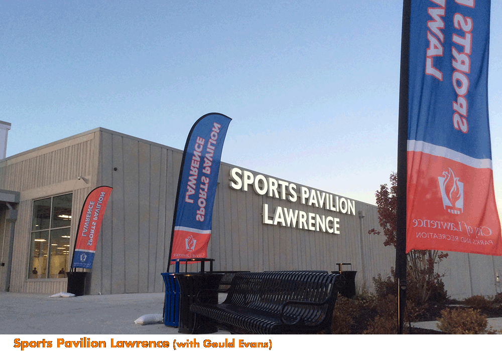 Sports Pavilion Lawrence (With Gould Evans) — Paul Werner Architects