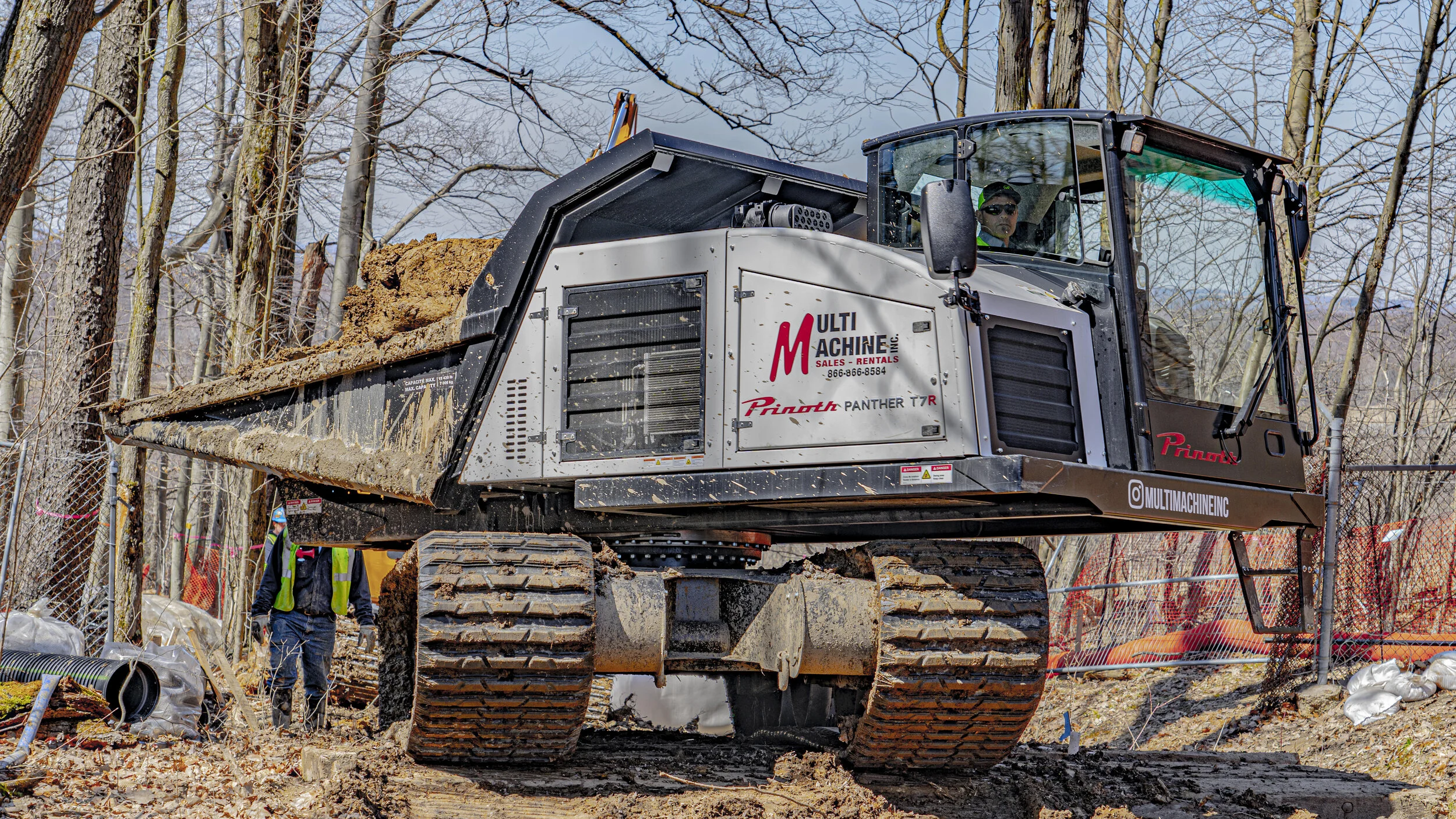 Multi Machine Inc. Crawler Carrier Sales & Rentals Social Media