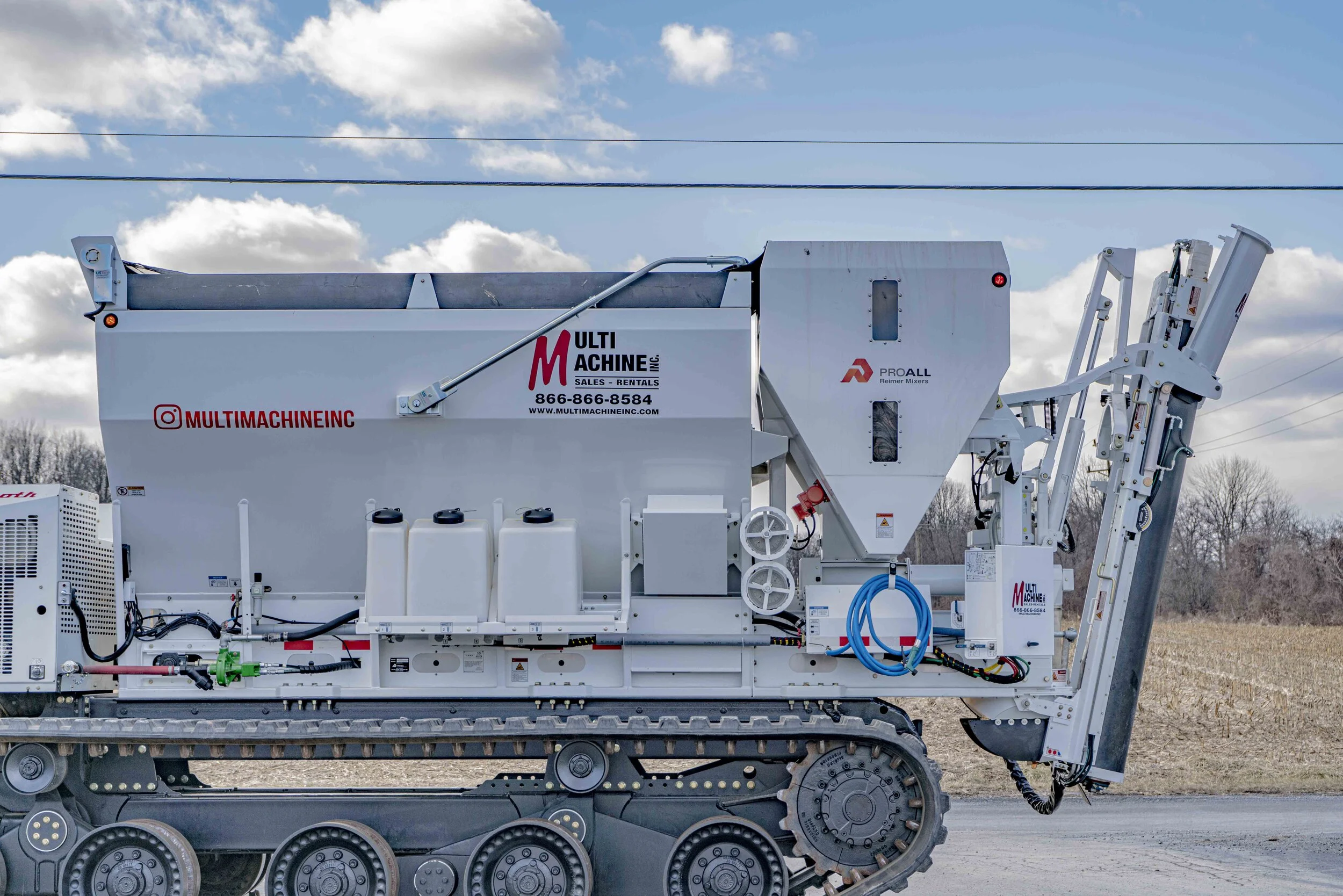 Voulmetric Mixers Crawler Carrier Sales & Rentals Multi Machine