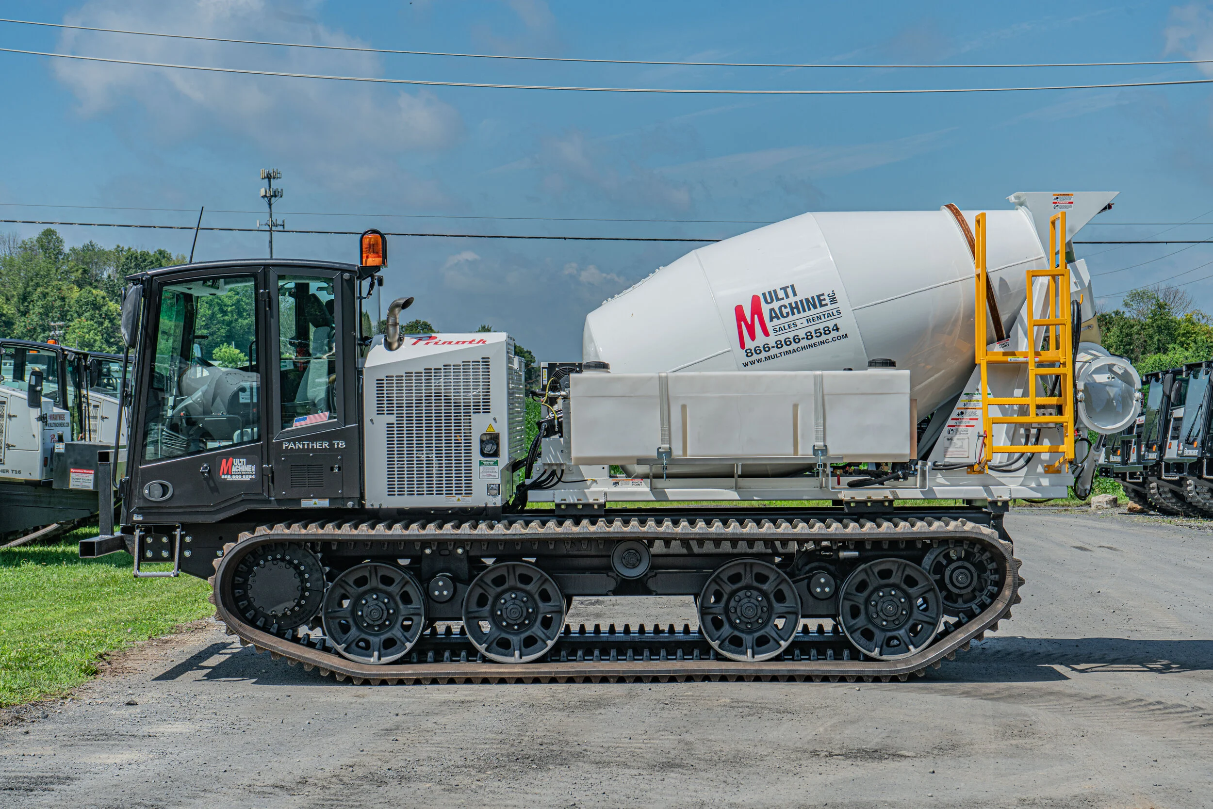 Panther T8 Concrete Mixer Multi Machine Sales & Rentals