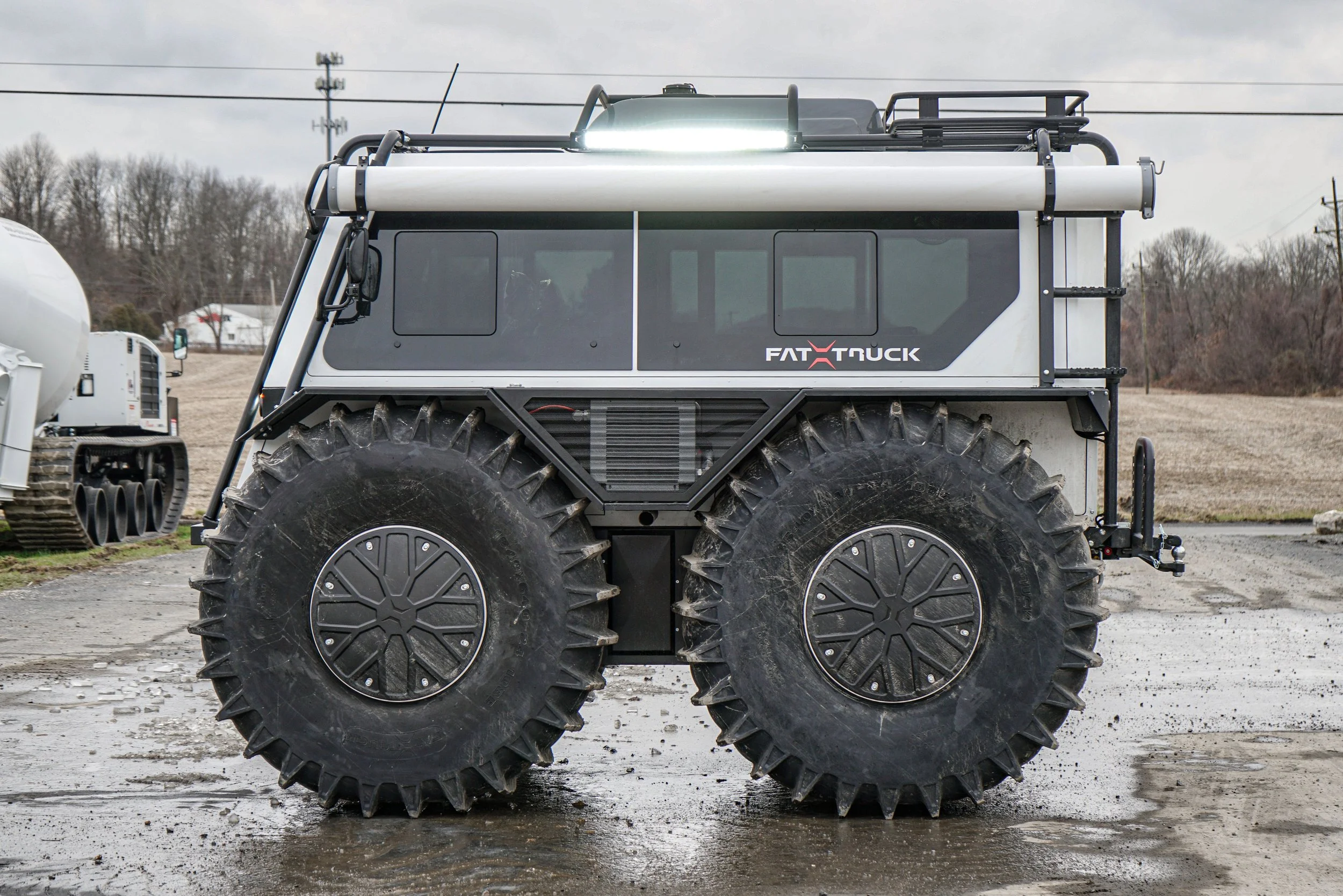 amphibious fat truck