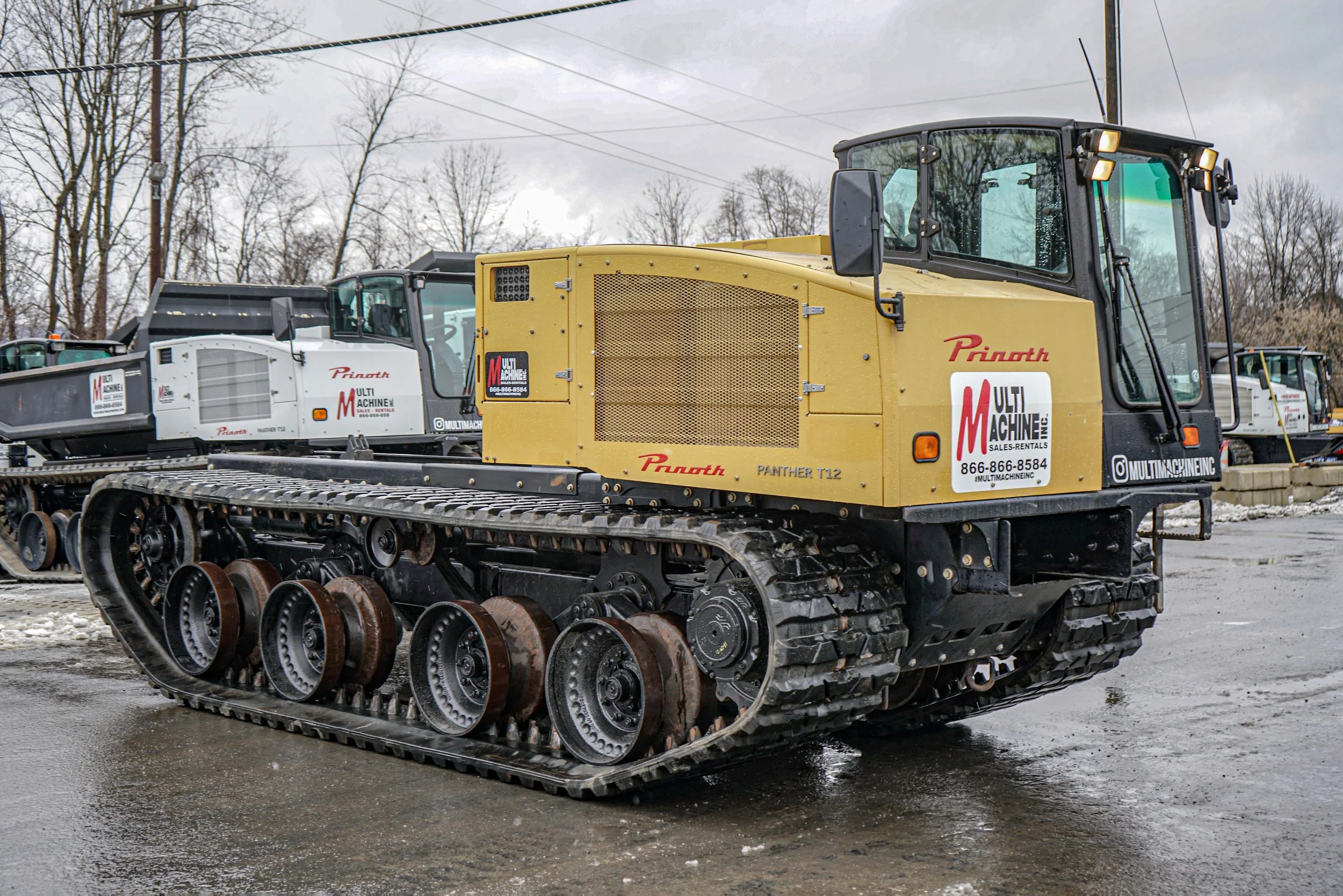 prinoth tracked dumper