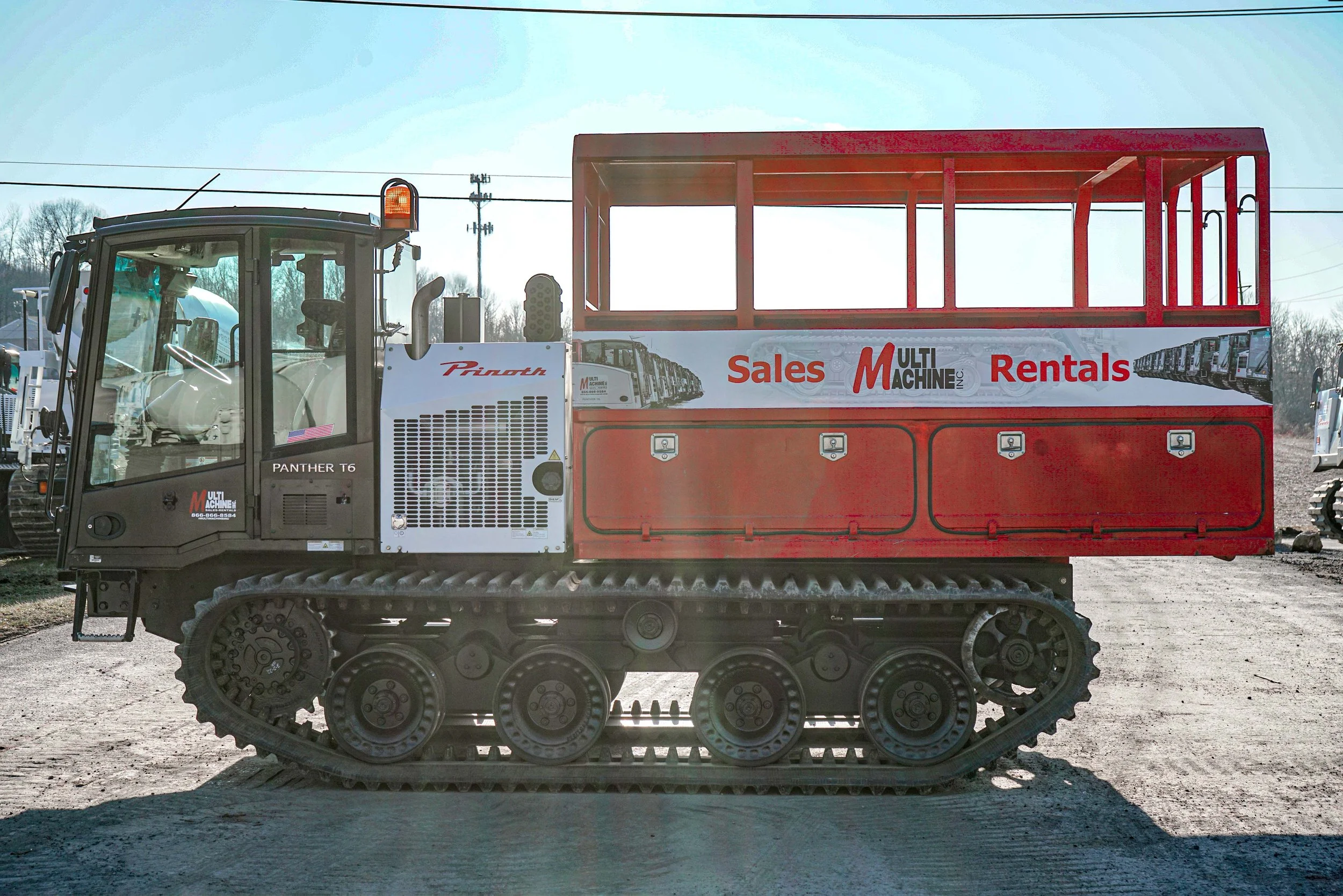 Prinoth Panther T6 | Crawler Carrier Sales & Rentals | Multi Machine
