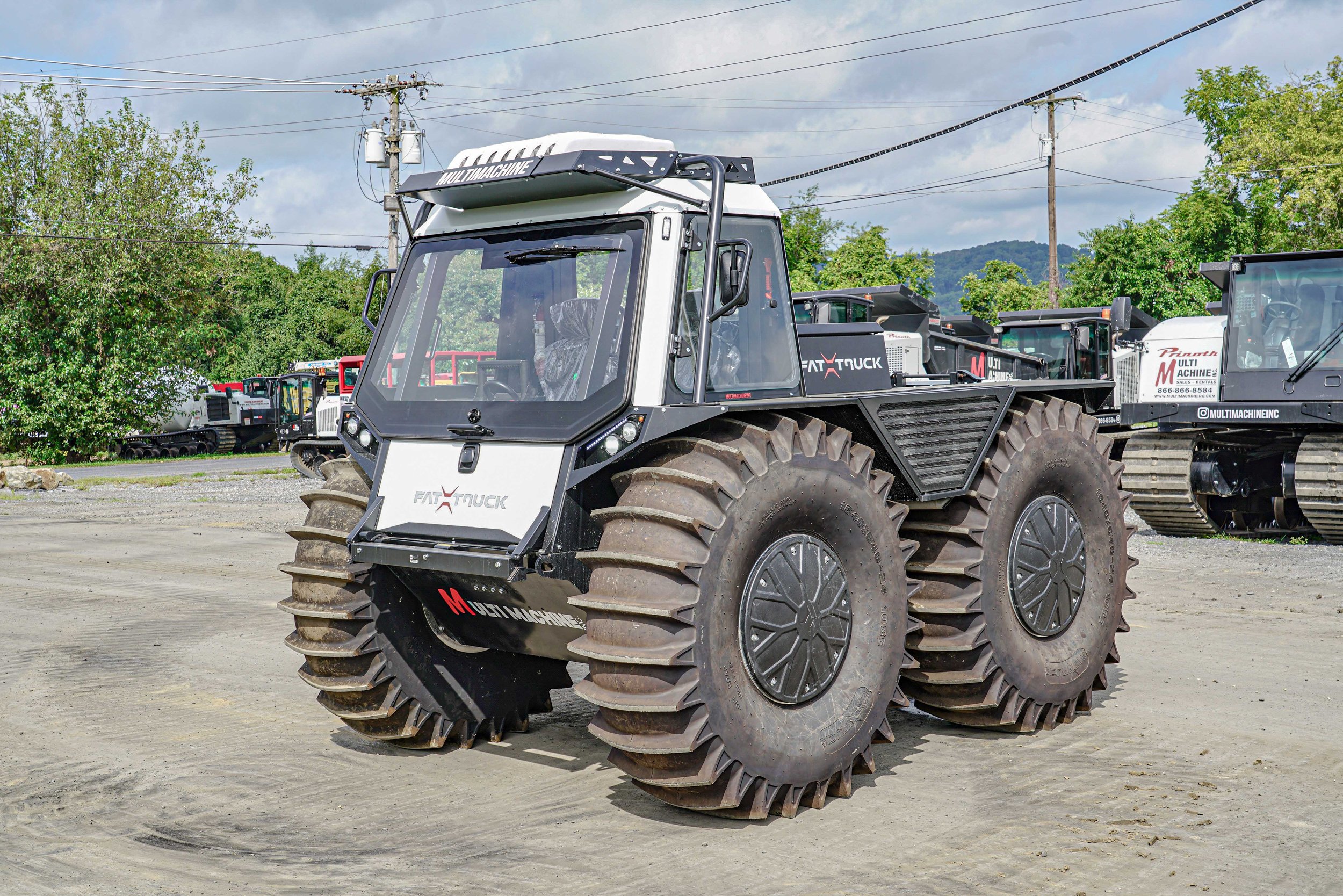 amphibious fat truck