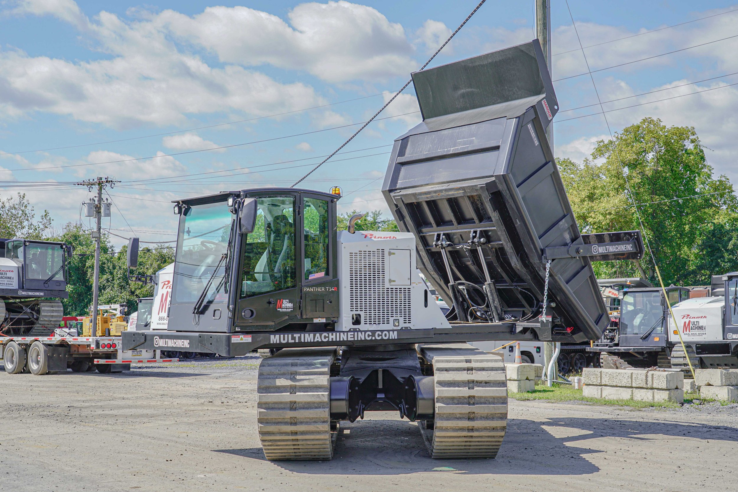prinoth rotating dumper