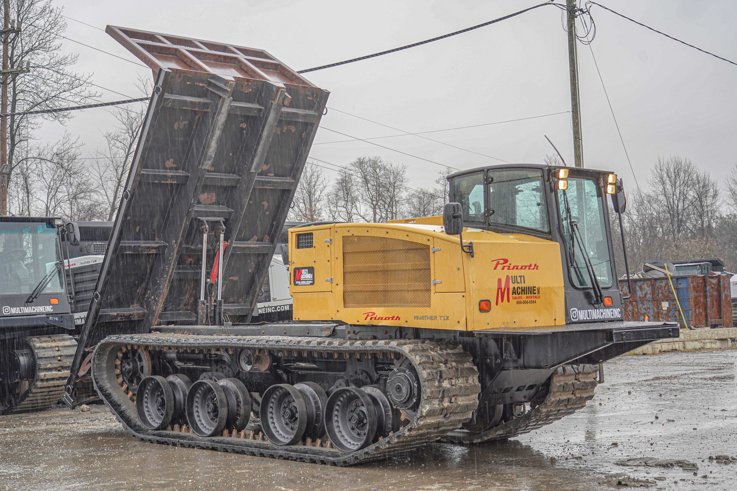 prinoth dump truck