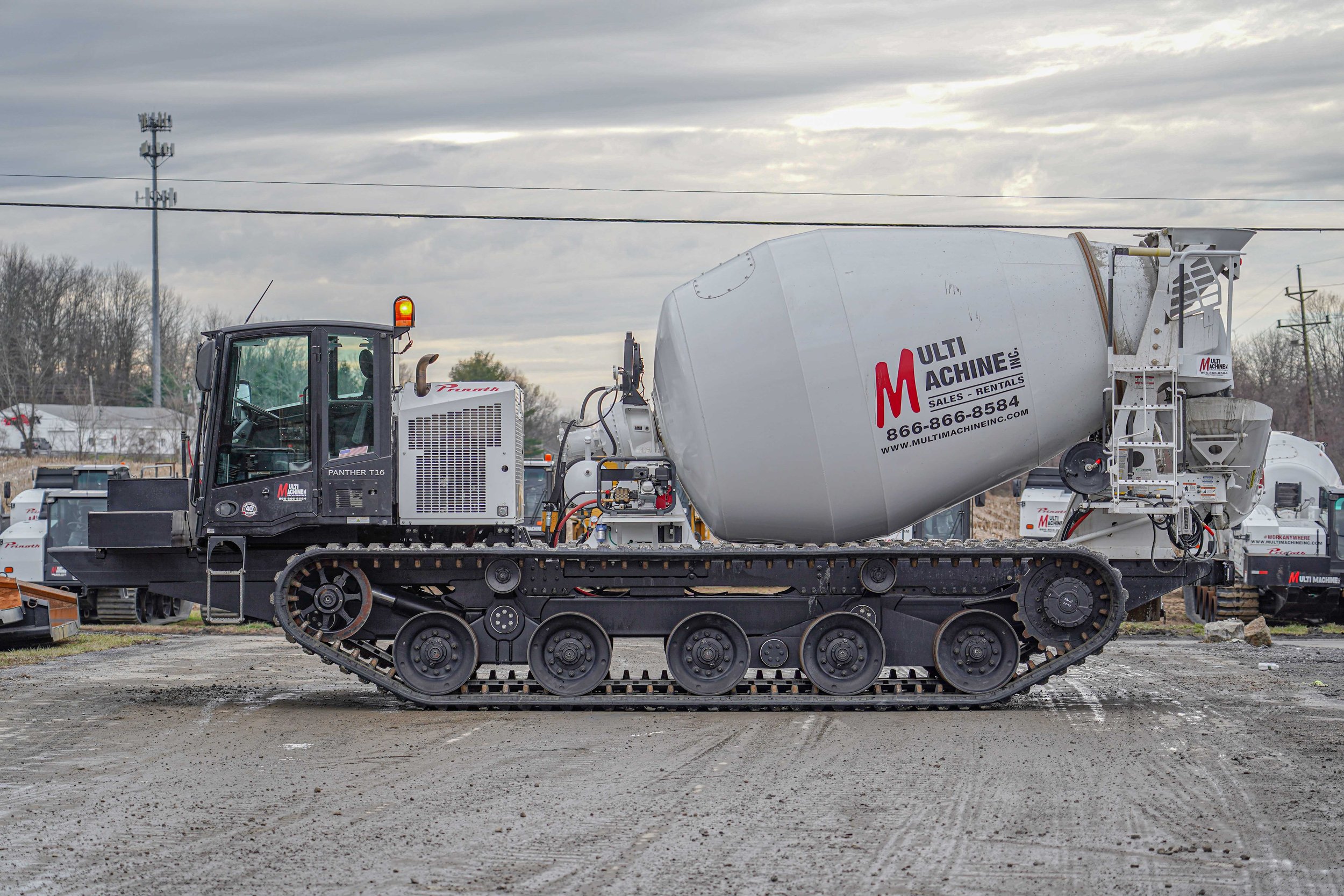 morooka cement truck